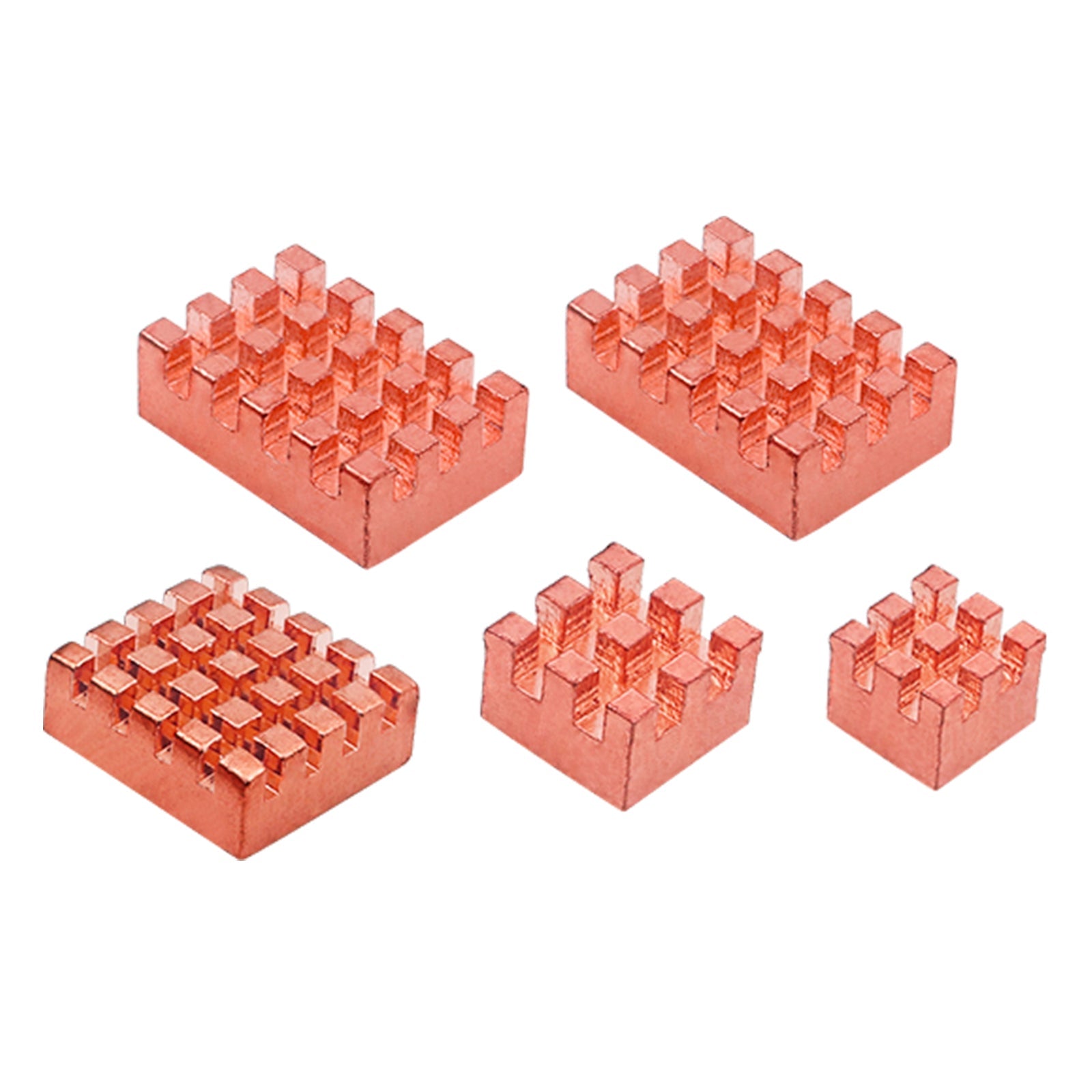 Radiator Banana Pi OpenWrtOne Pure Copper Heat Sink with Adhesive CPU Cooler