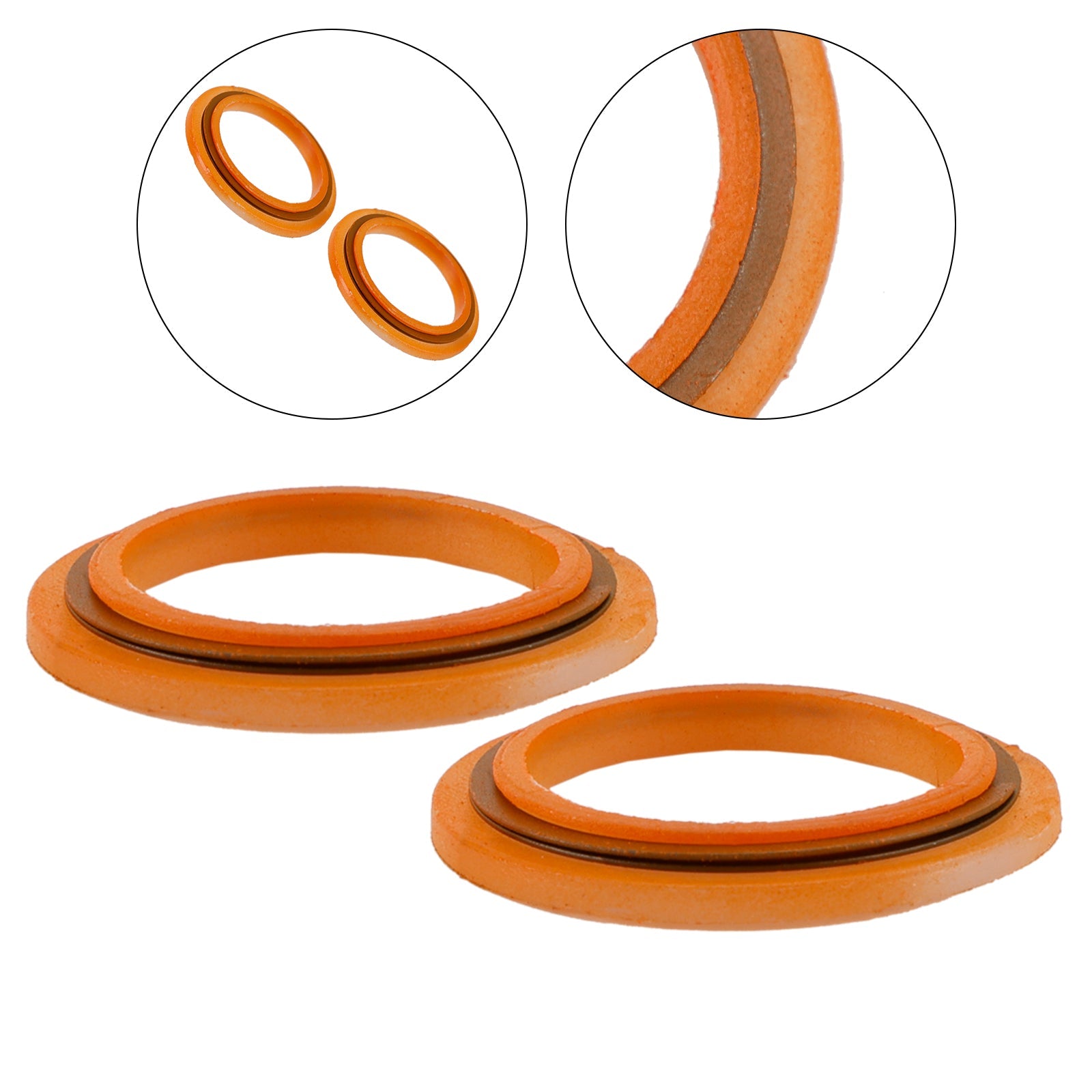 1998-2003 Ford Ranger 2PCS Front Wheel Axle Retainer Ring F87Z-3B457-AA Generic