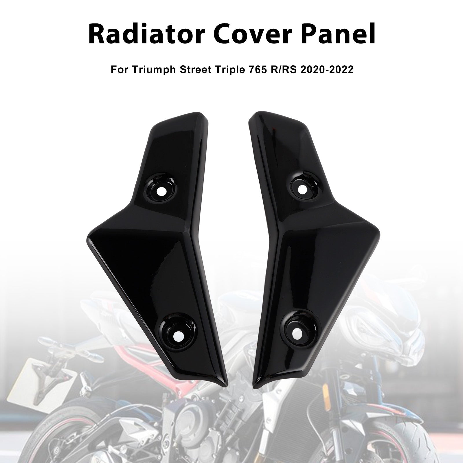 2020-2022 Street Triple 765 R/RS Radiator Side Cover Fairing Panels