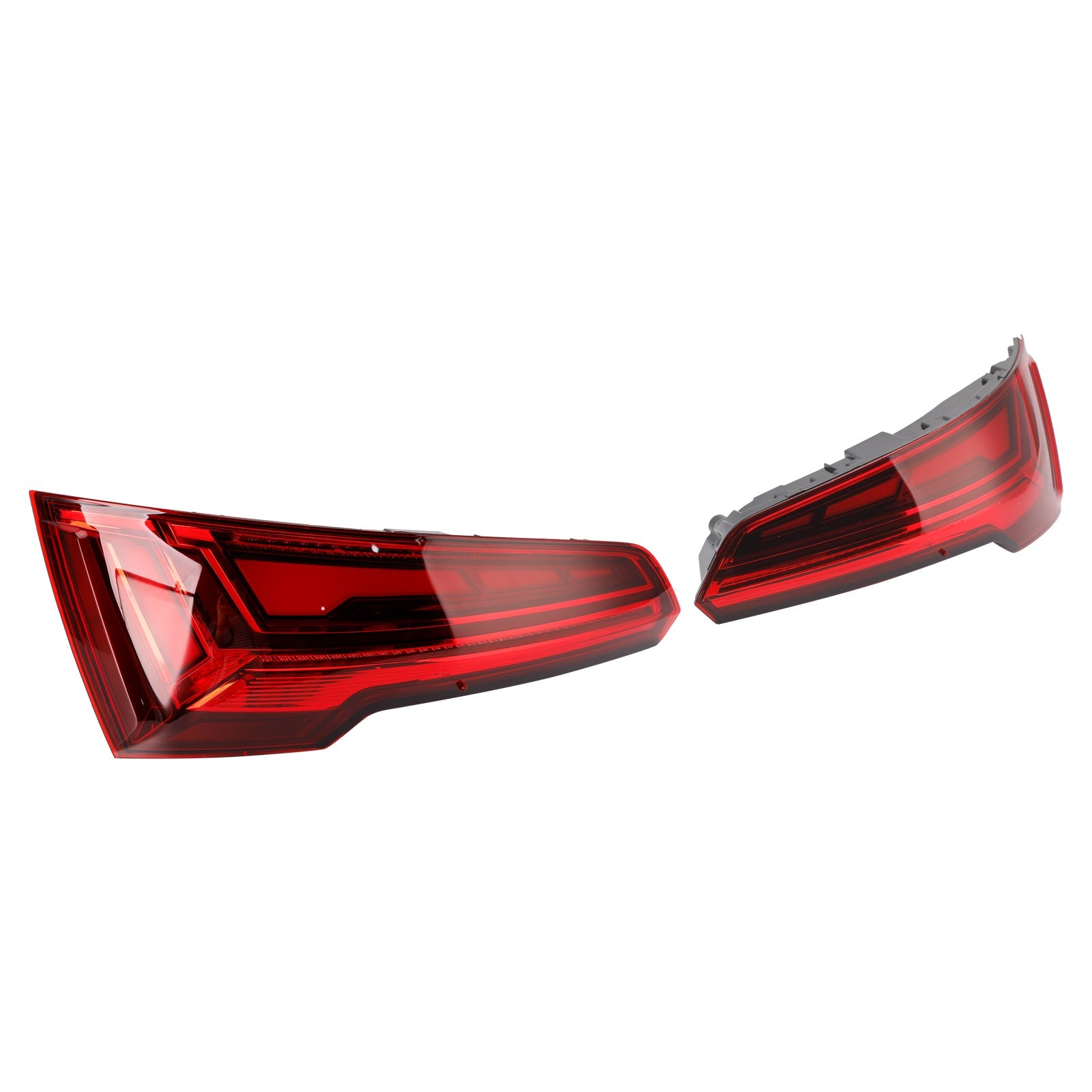 Left+Right Rear Tail Light Lamp LED For Audi Q5 MK2 FACELIFT 2021-2024 LED 5 PIN