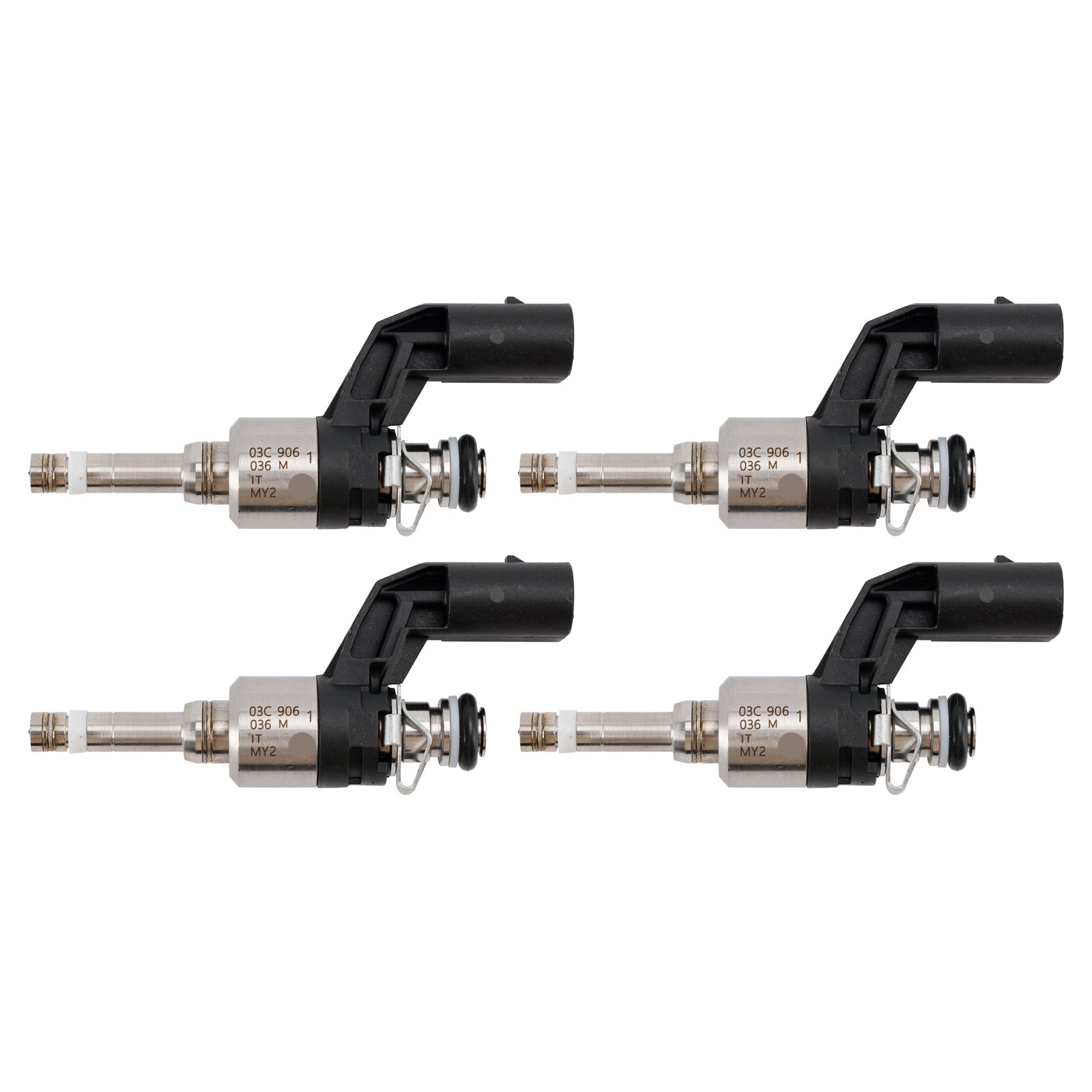 4Pcs Fuel Injector For VW Golf V VI Polo Audi A1 1.4L 03C906036E 03C906036M