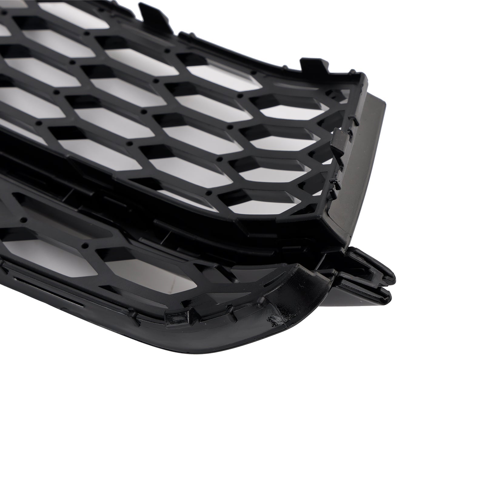 2013-2016 AUDI A5 S-Line S5 2PCS Front Fog Lamp Black Grille Grill