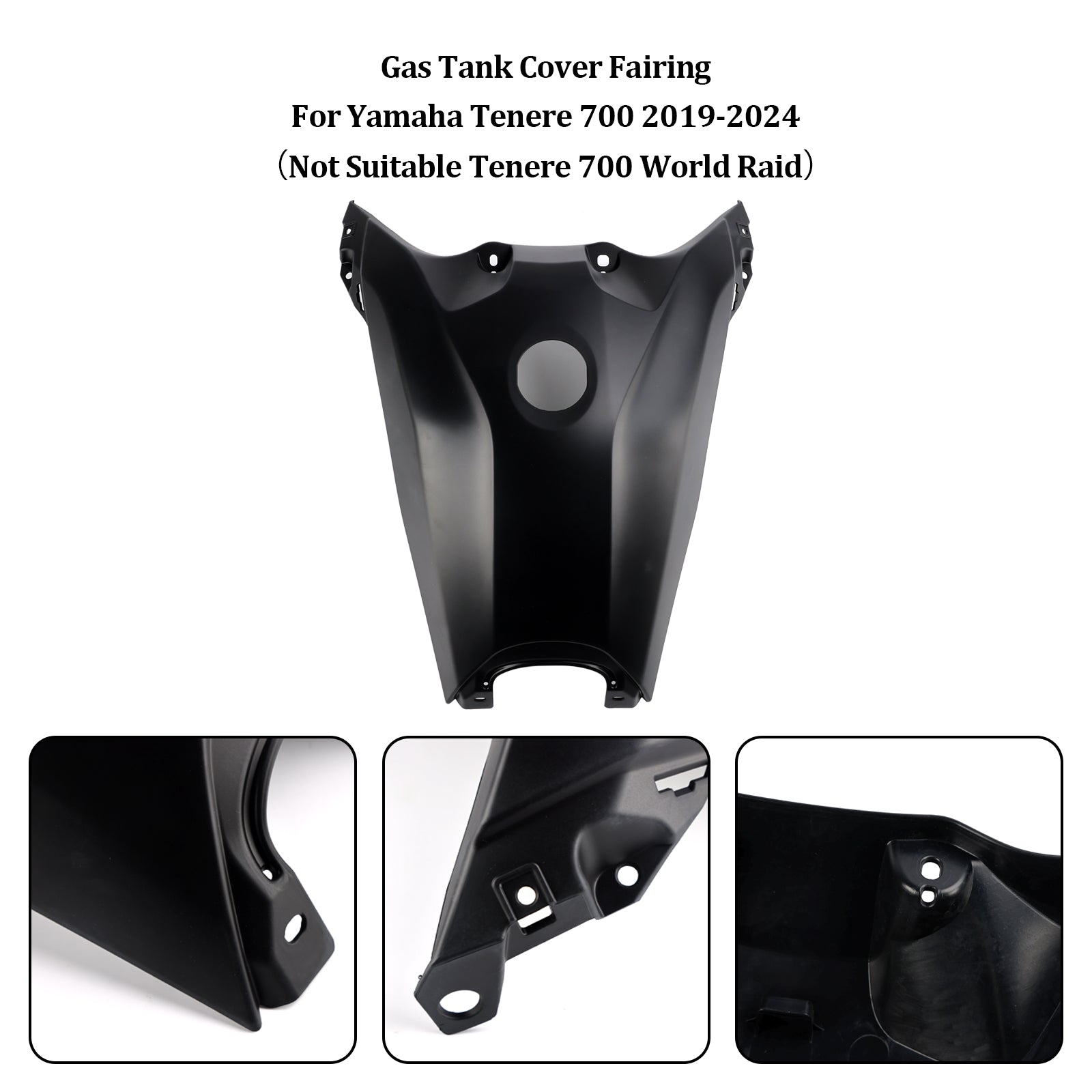 Gas Tank Cover Guard Fairing Protector For Yamaha Tenere 700 2019-2024