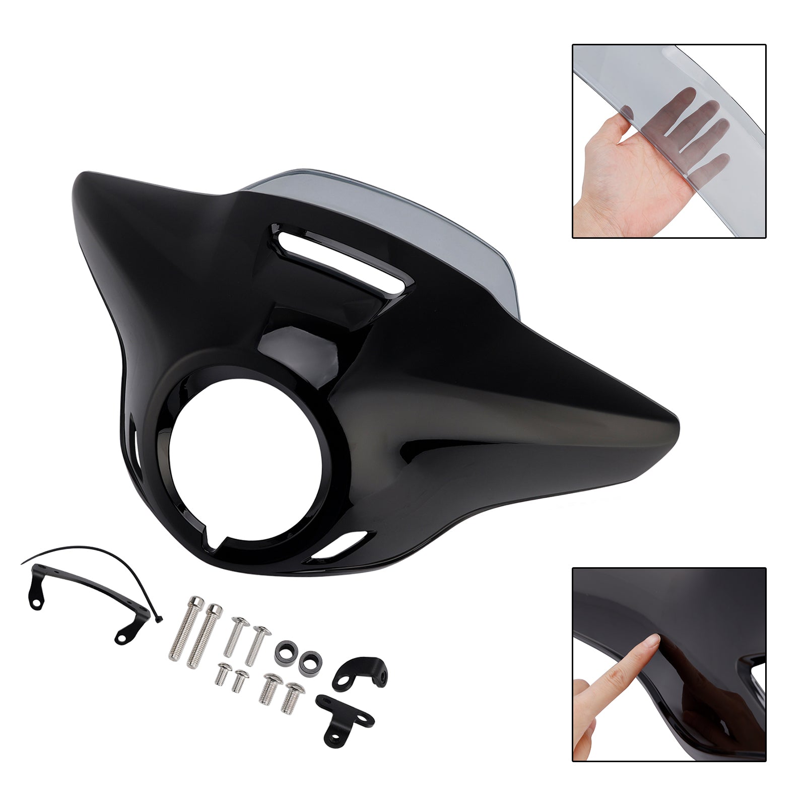 2021-2024 HONDA CM300 CM500 Windshield WindScreen Headlight Fairing