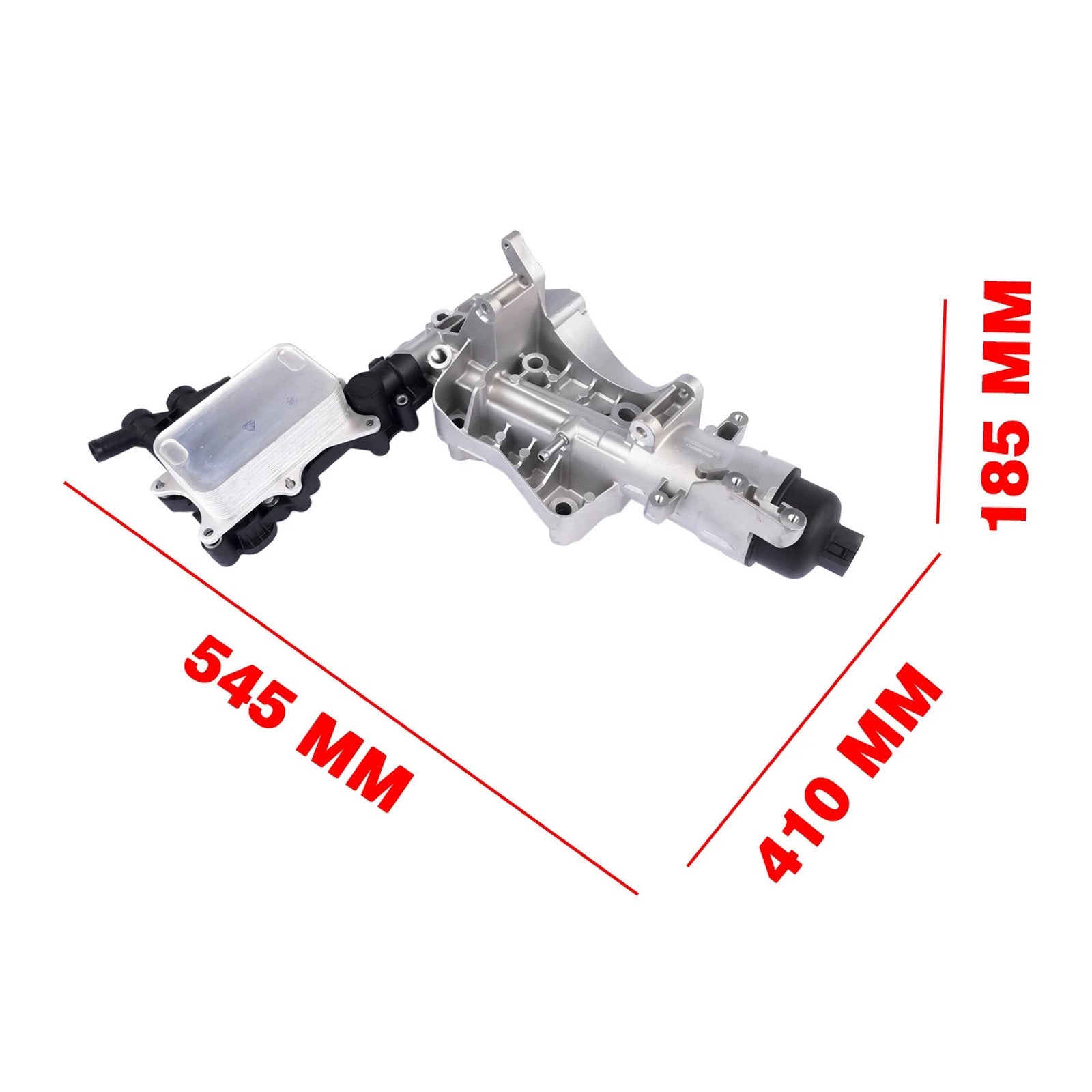 For Mercedes Benz C Class W205 Oil Filter Housing Oil Cooler Assembly 626 180 00 11