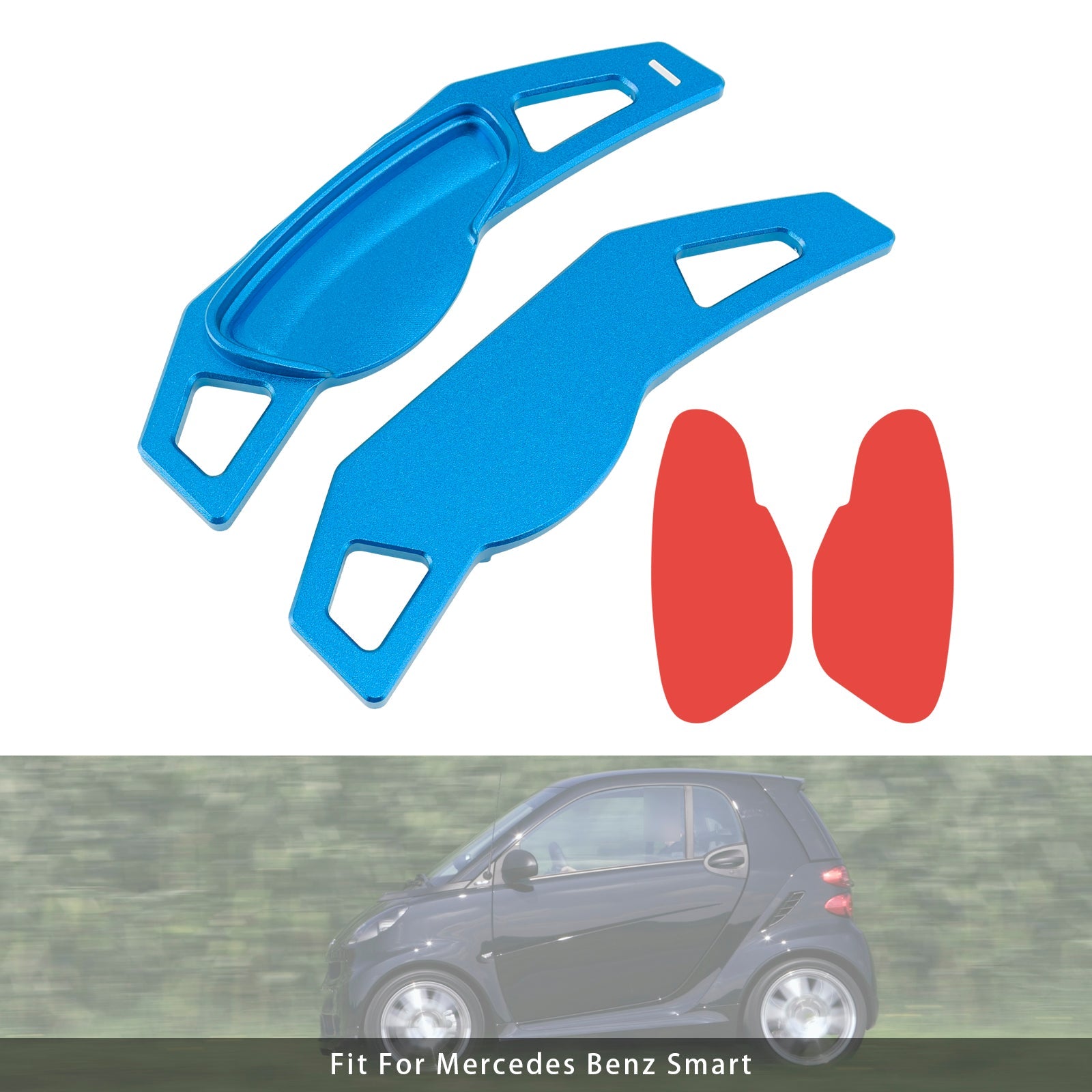 Steering Wheel Paddle Shifter Extension For Smart Aluminium