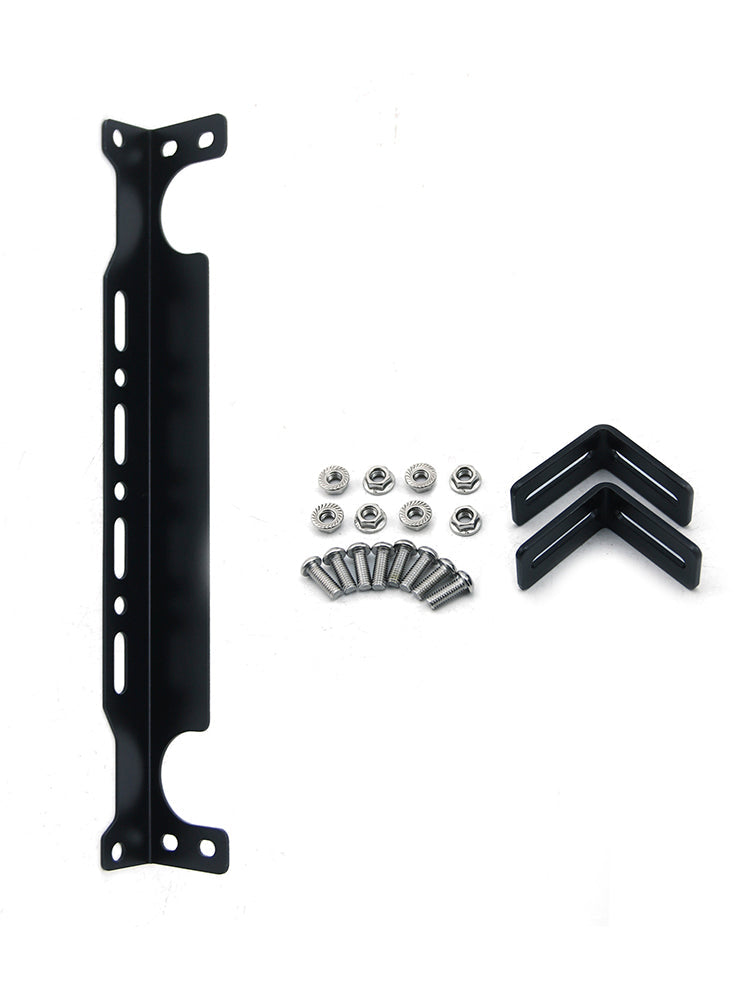 Oil Cooler Mounting Bracket Kit 330mm 13.4inch For British-Style Oil Cooler