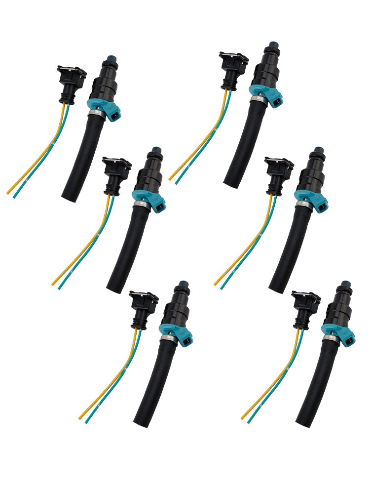 Mercedes-Benz 280SEL 450SE 280SEL 4.5L V8 6PCS Fuel Injector 0280150036