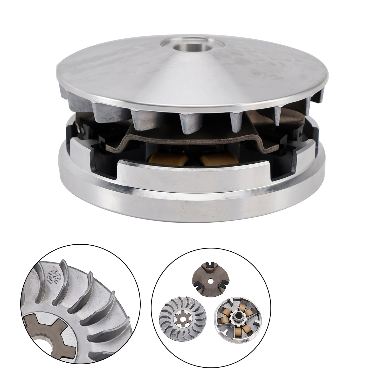 Front Clutch Variator Pulley Set 22102-116-000 For Adly Atv 50 V/Rs Supercross