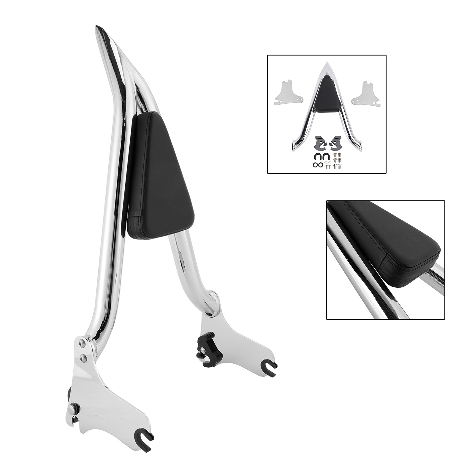 Passenger Sissy Bar Backrest for Road King Street Glide Road Glide 1997-2008