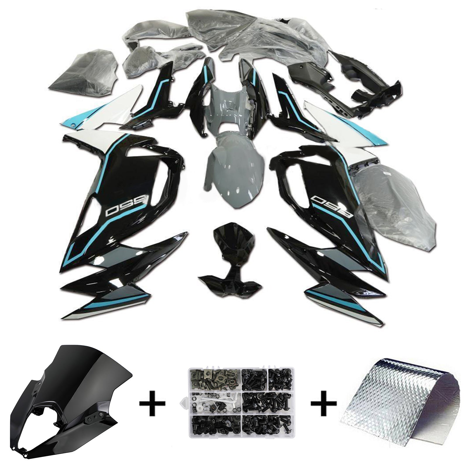 Kawasaki ER-6F Ninja650 2020-2025 Fairing Kit Bodywork ABS