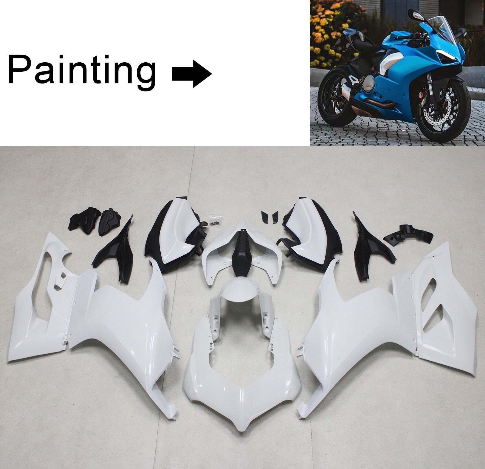 Ducati Panigale V2 2020-2024 Fairing Kit Bodywork