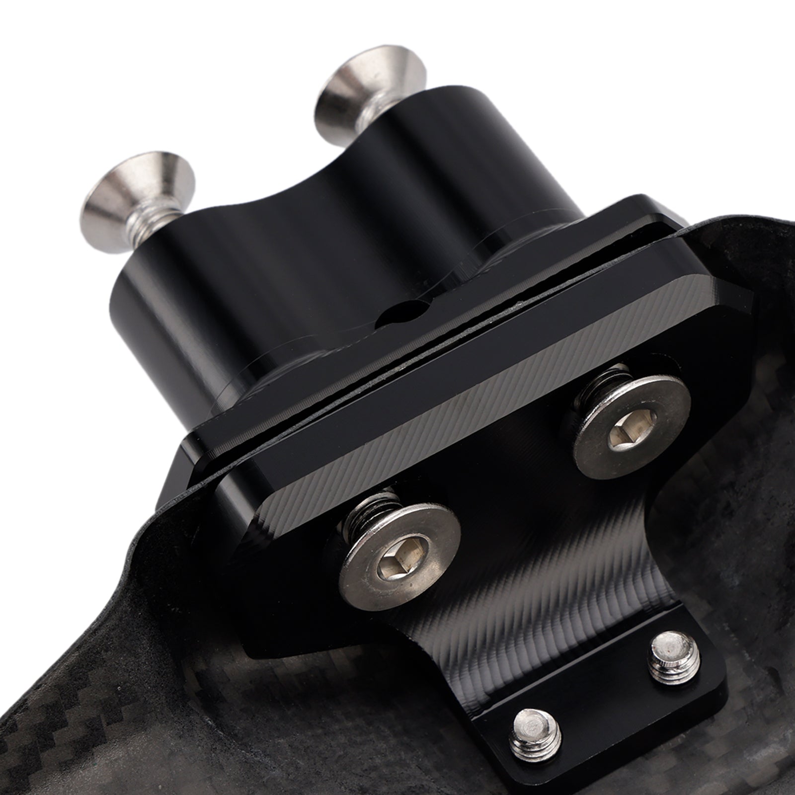 Real Carbon Fiber Rear Fender Bracket LED Fit For Honda CBR650R CB650R 2024-2025