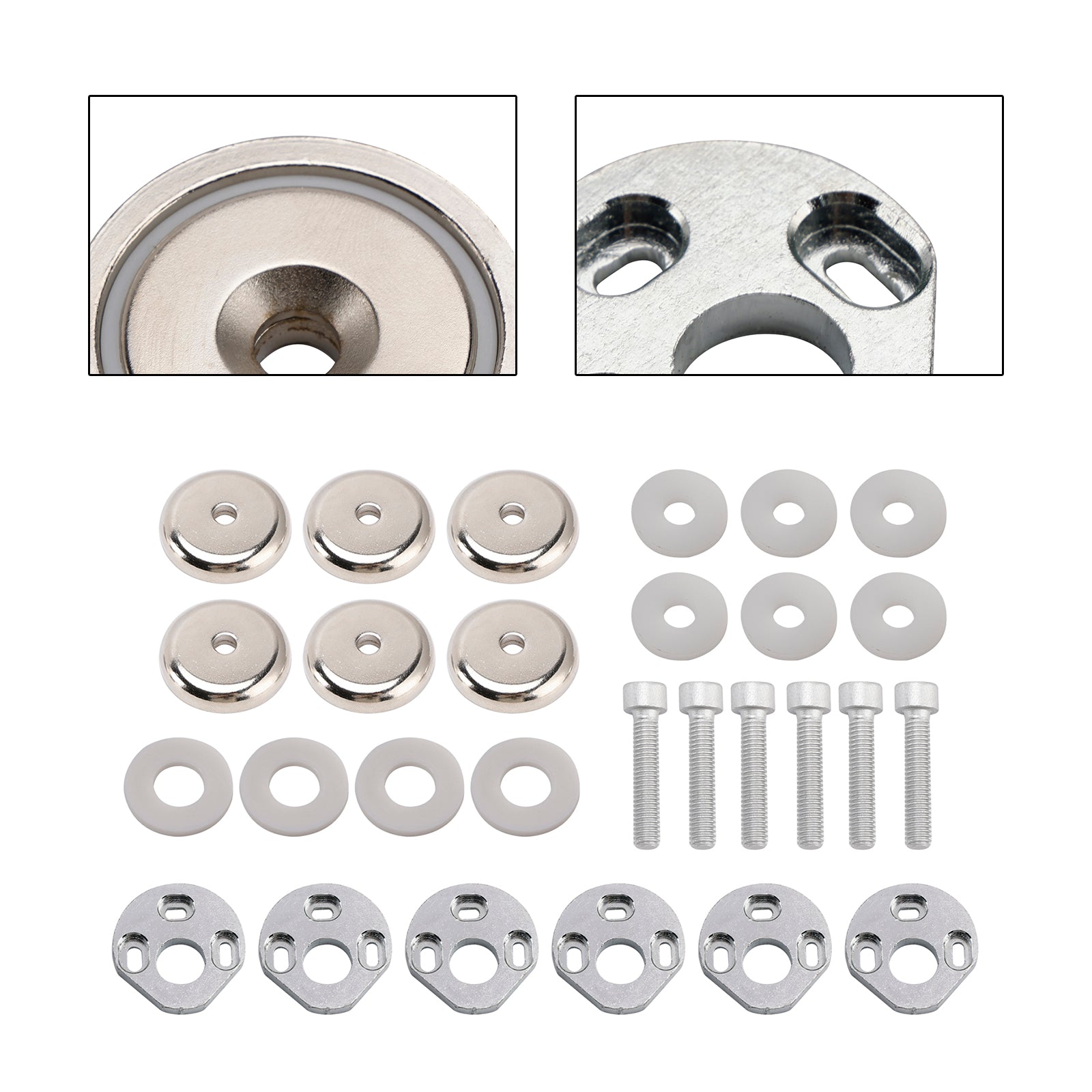 Magnetic Side View Mirror Mounts Set For Can-Am Spyder Rt Rt-L Rt-S 2011-2017