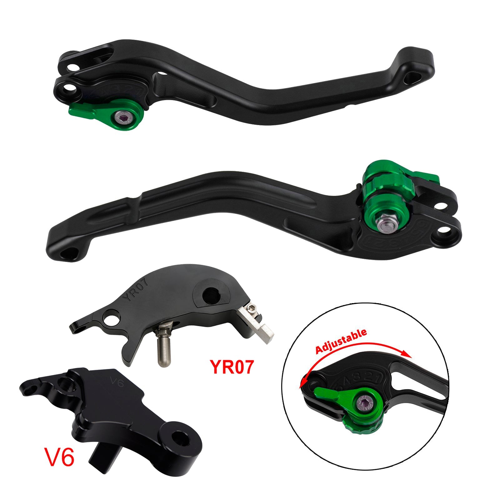 Short Clutch Brake Lever fit for YAMAHA XSR 900 2025 MT-09 2024-2025