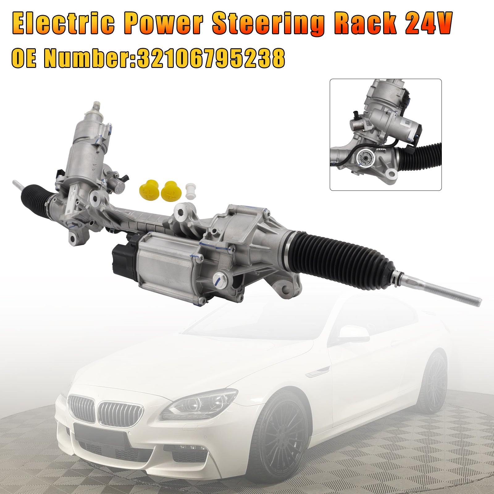 2010-2024 BMW 5 Series (F10, F11) 24V Electric Steering Rack 32106795238 32106798402