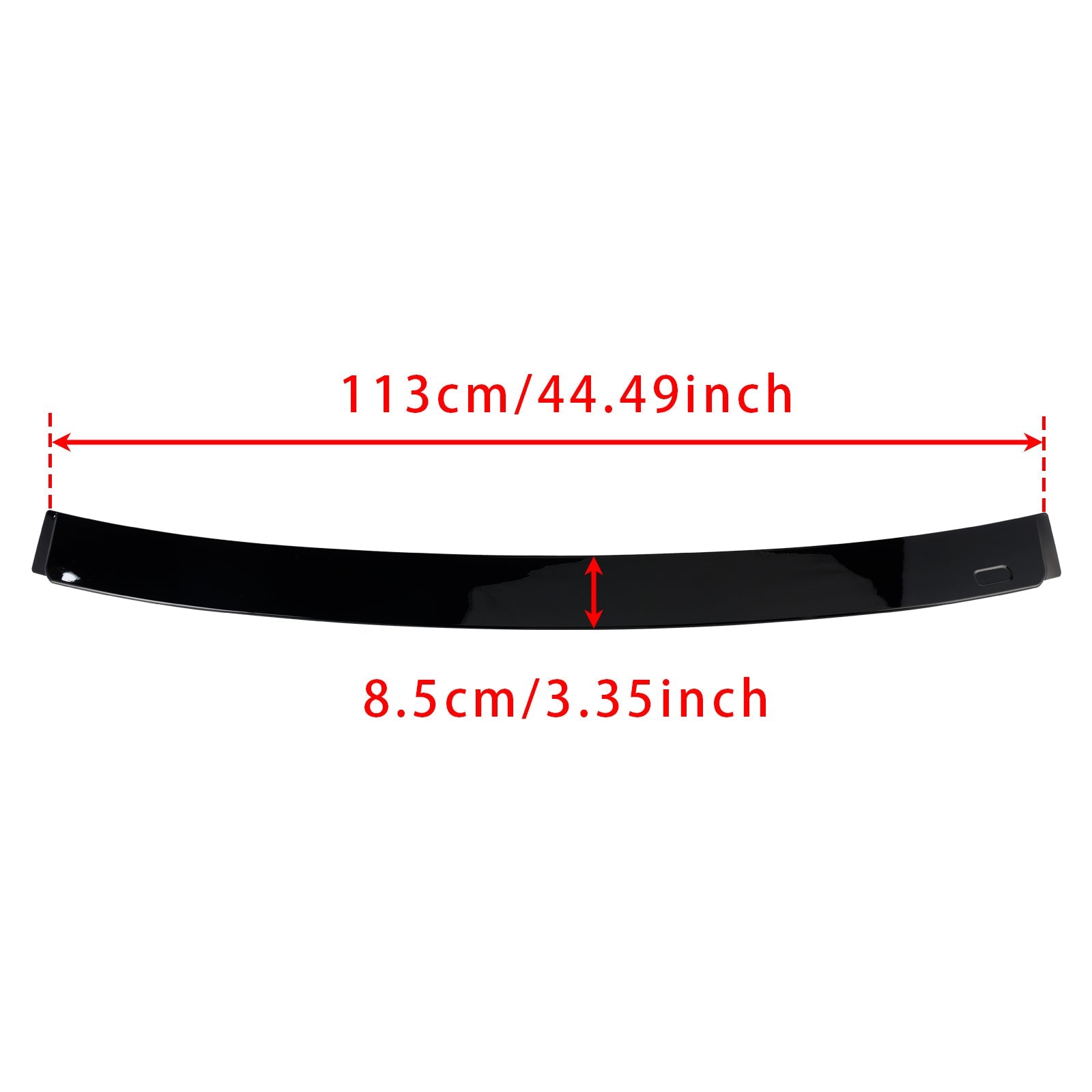 2004-2013 BMW 3 Series Saloon E90 M3 Saloon E90 models Gloss Black Rear Roof Spoiler Window Wing