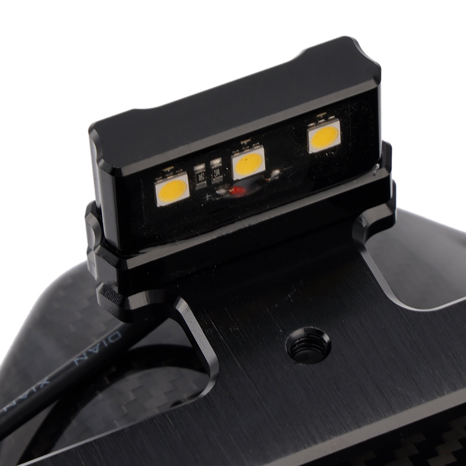 2024-2025 Honda CBR650R Real Carbon Fiber Rear Fender Bracket LED