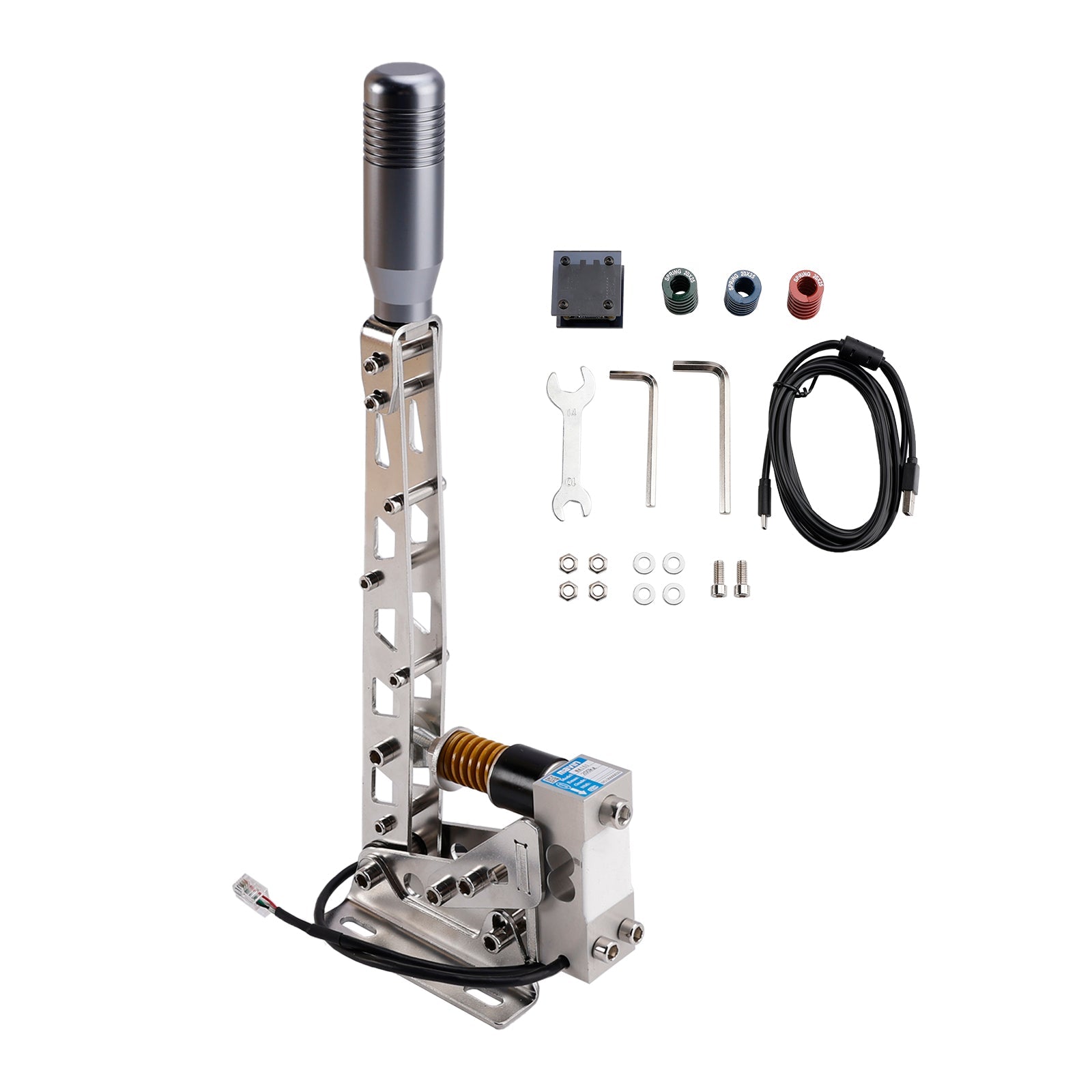 SIM USB Handbrake PC 64bit 200KG Load Cell Racing Games For Logitech G29/G27/G25