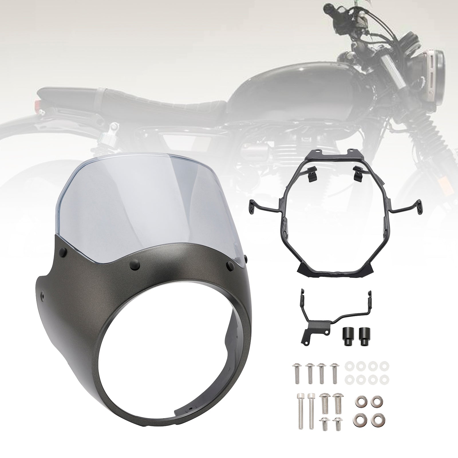 Windshield WindScreen Headlight Fairing Cover fit for HONDA GB350 GB350S 2023-2024