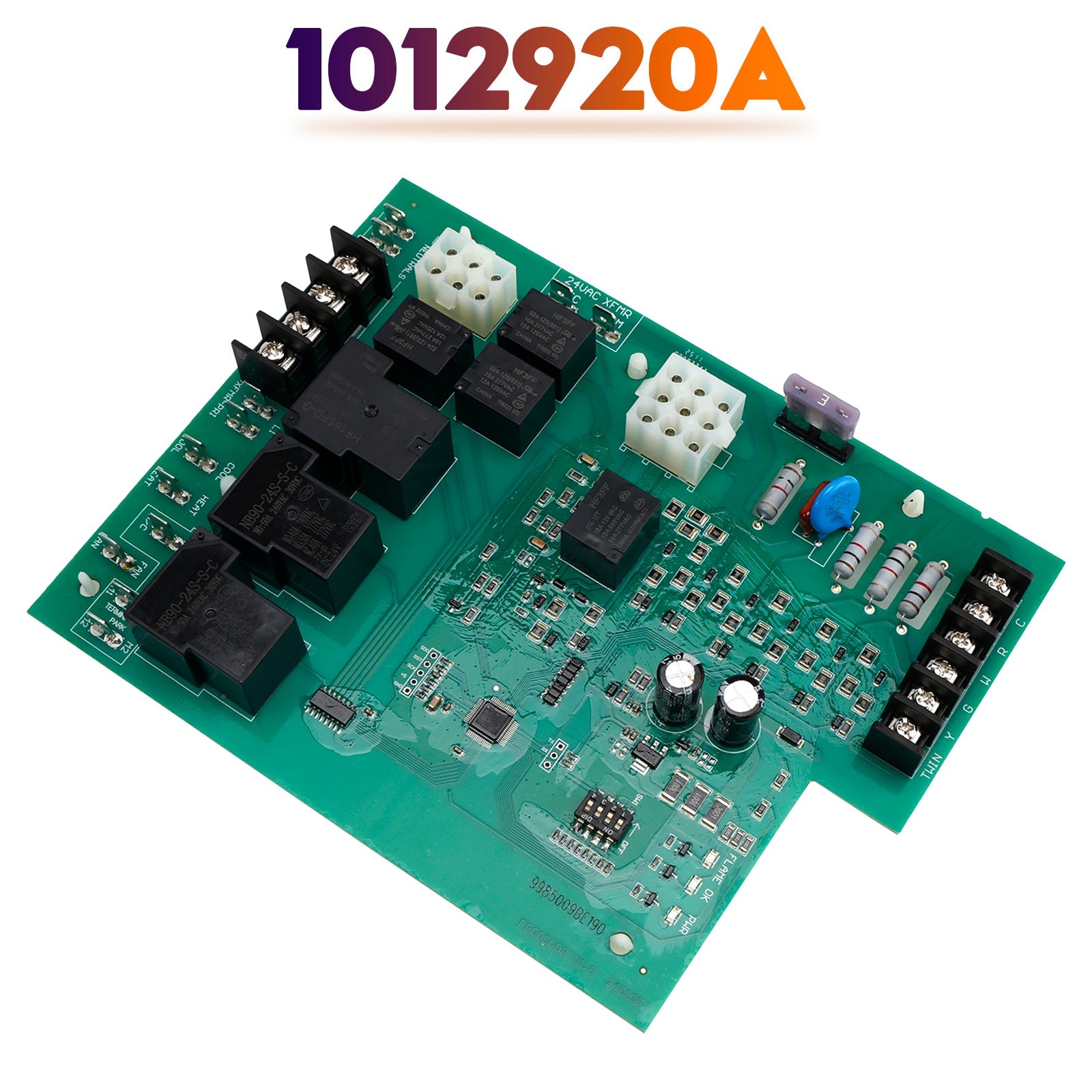 1012920A Furnace Control Board Compatible with Rheem 62-24084-82 2-24084-02