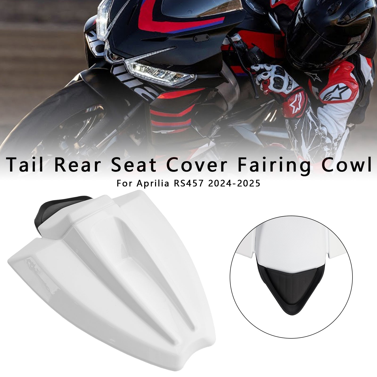 2024-2025 Aprilia RS 457 Tail Rear Seat Cover Fairing Cowl