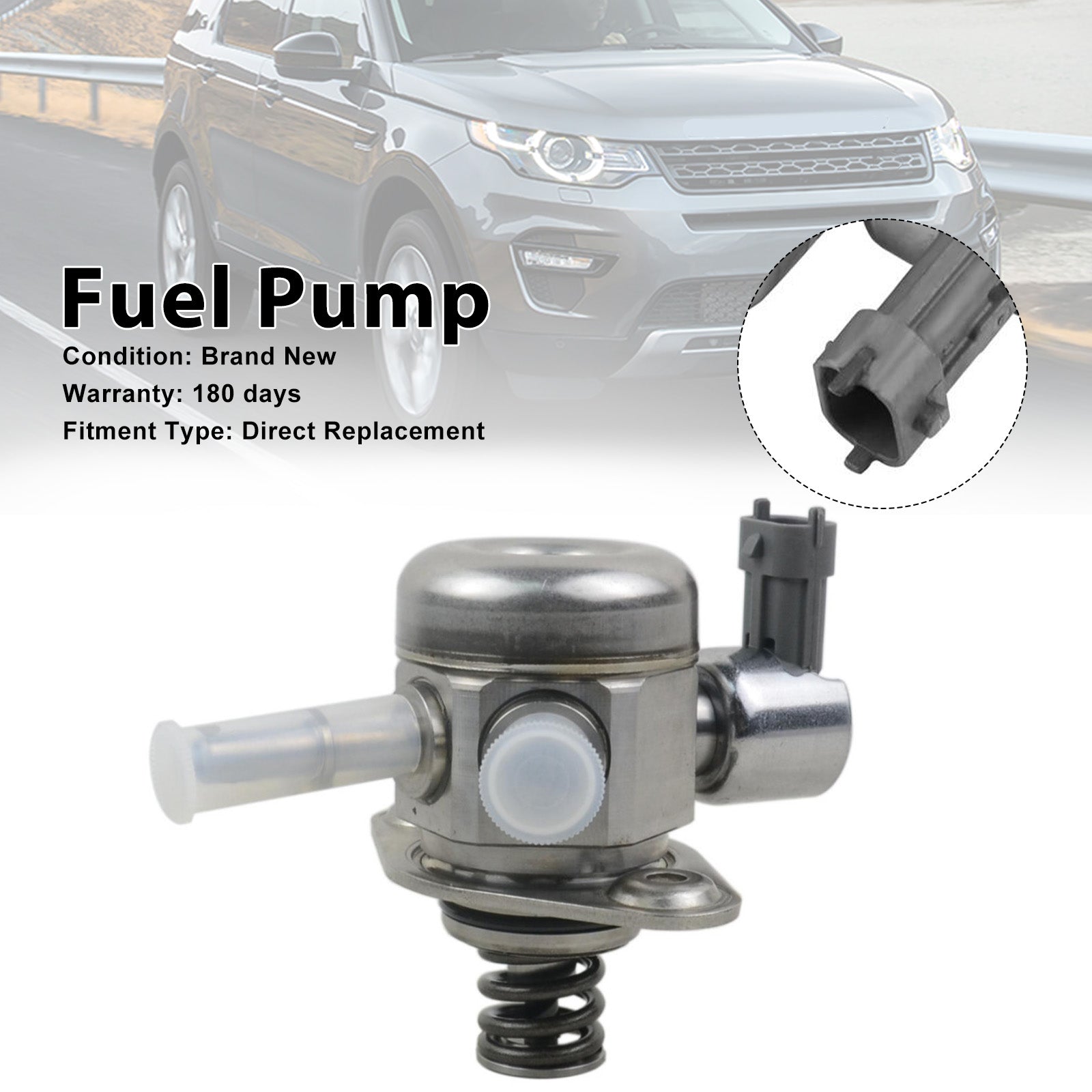 2015 2016 2017 Land Rover Discovery Sport 2.0L L4 Turbocharged High Pressure Fuel Pump LR025599