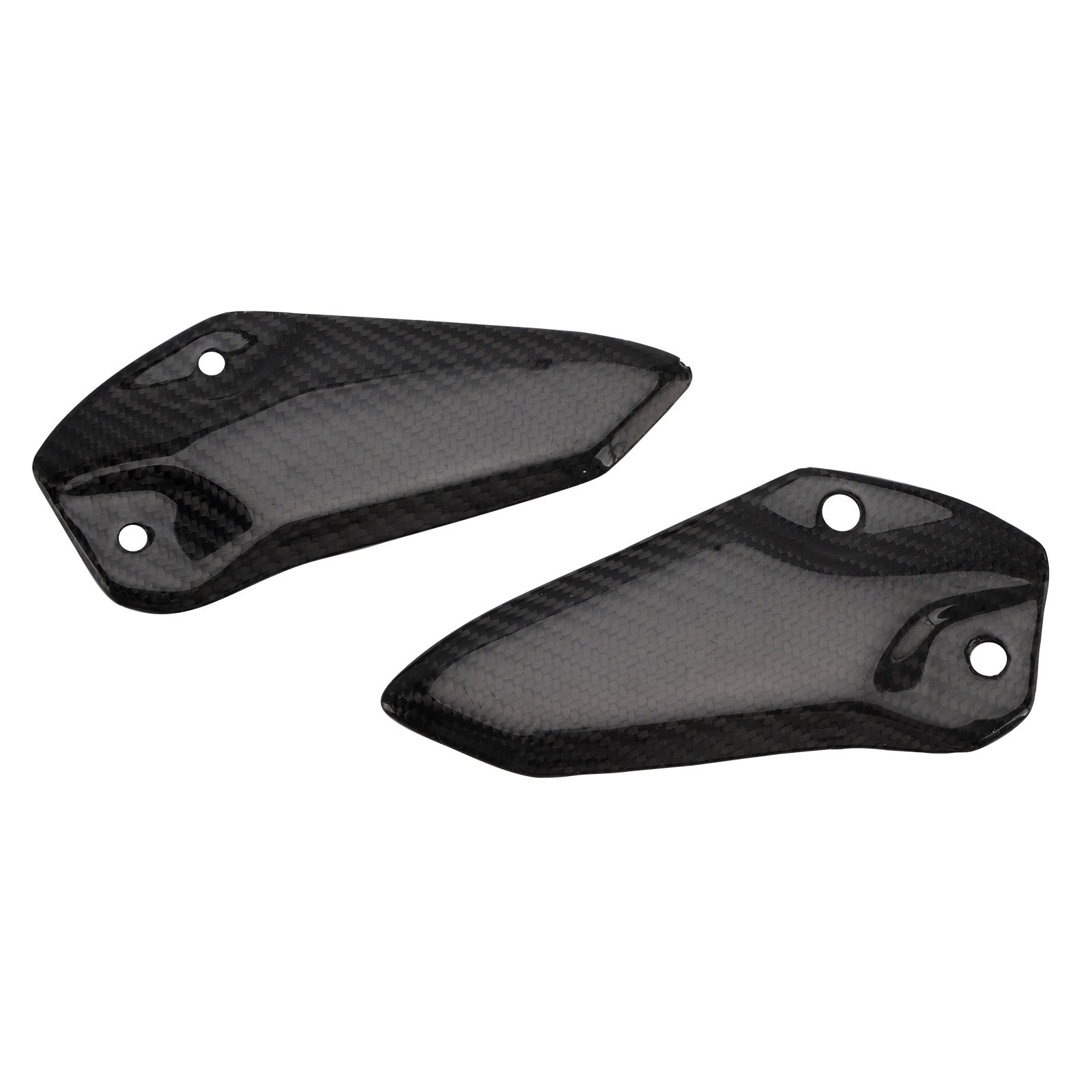 Real Carbon Fiber Foot Protection Board For Kawasaki ZX-4R ZX-4RR ZX-25R