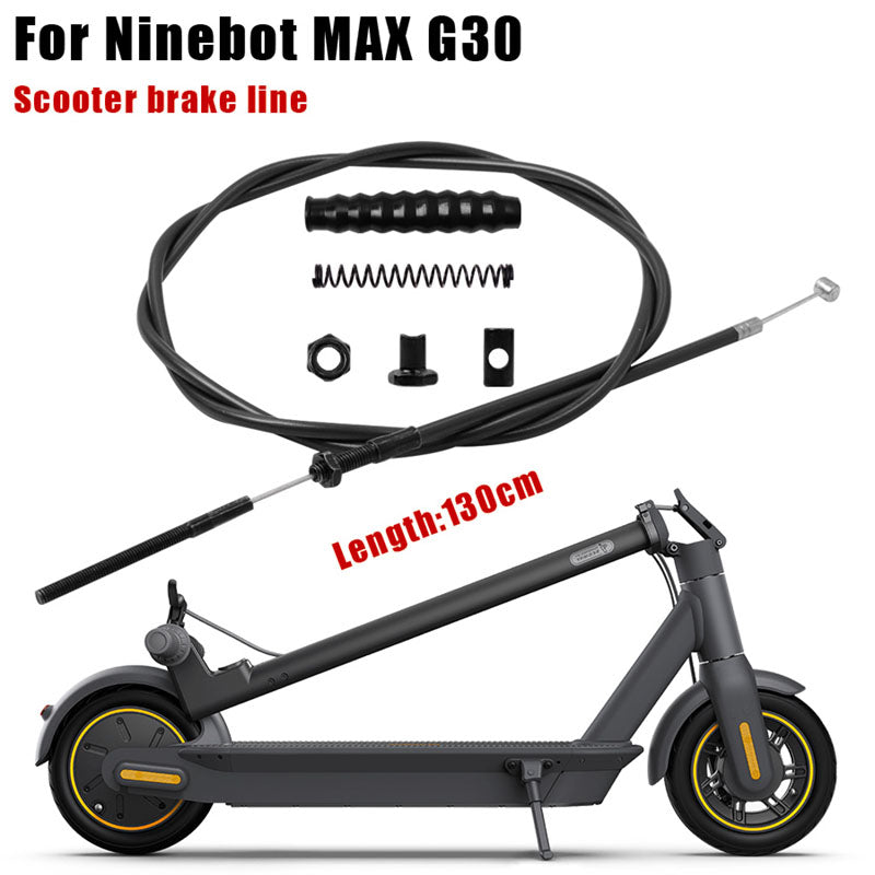 Brake Line Kit For NINEBOT MAX G30 Electric Scooter Front Wheel Brake Cable