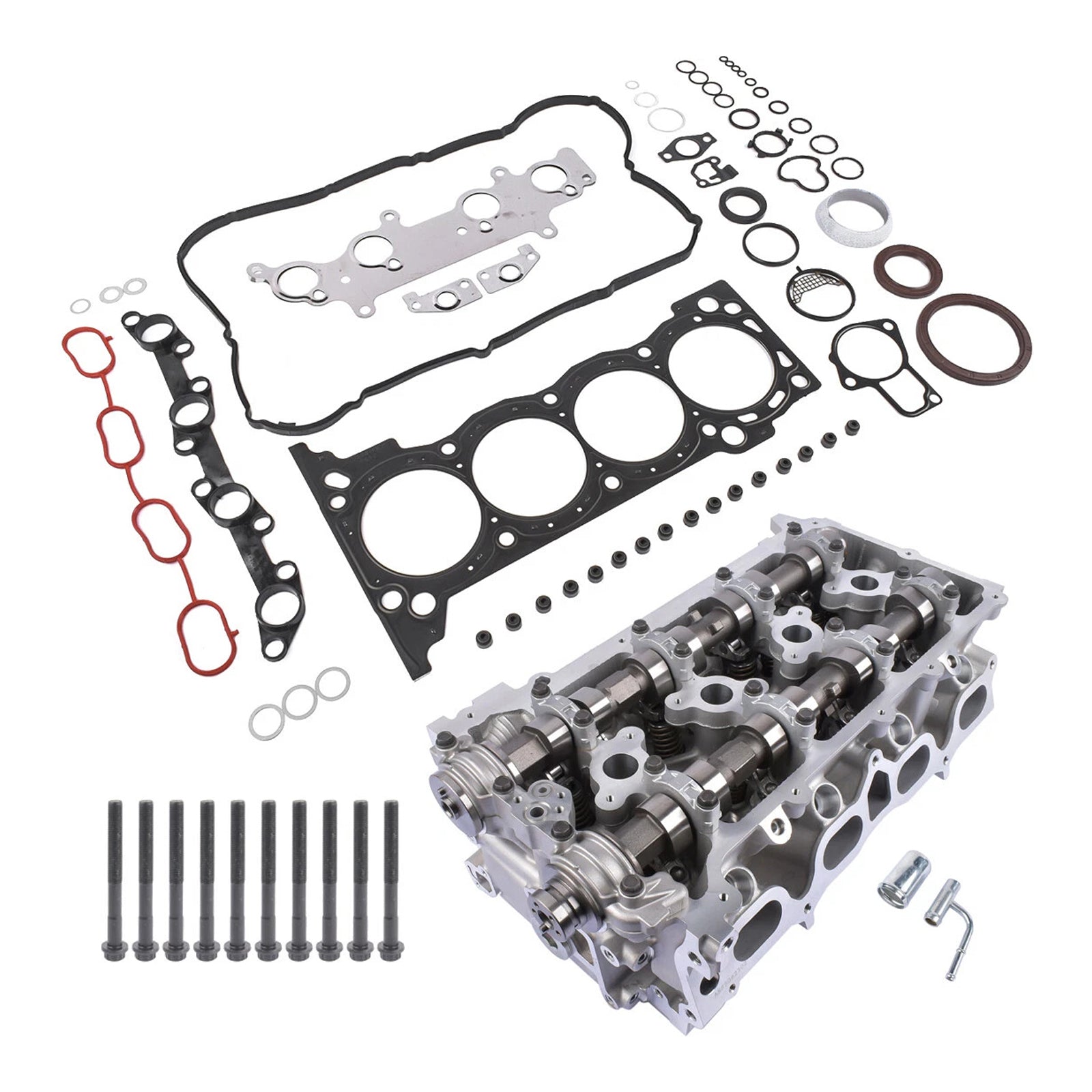 2005-2016 Toyota Tacoma 2TR-FE Engine Cylinder Head Bolts Gasket Set 11101-75151 11101-75200
