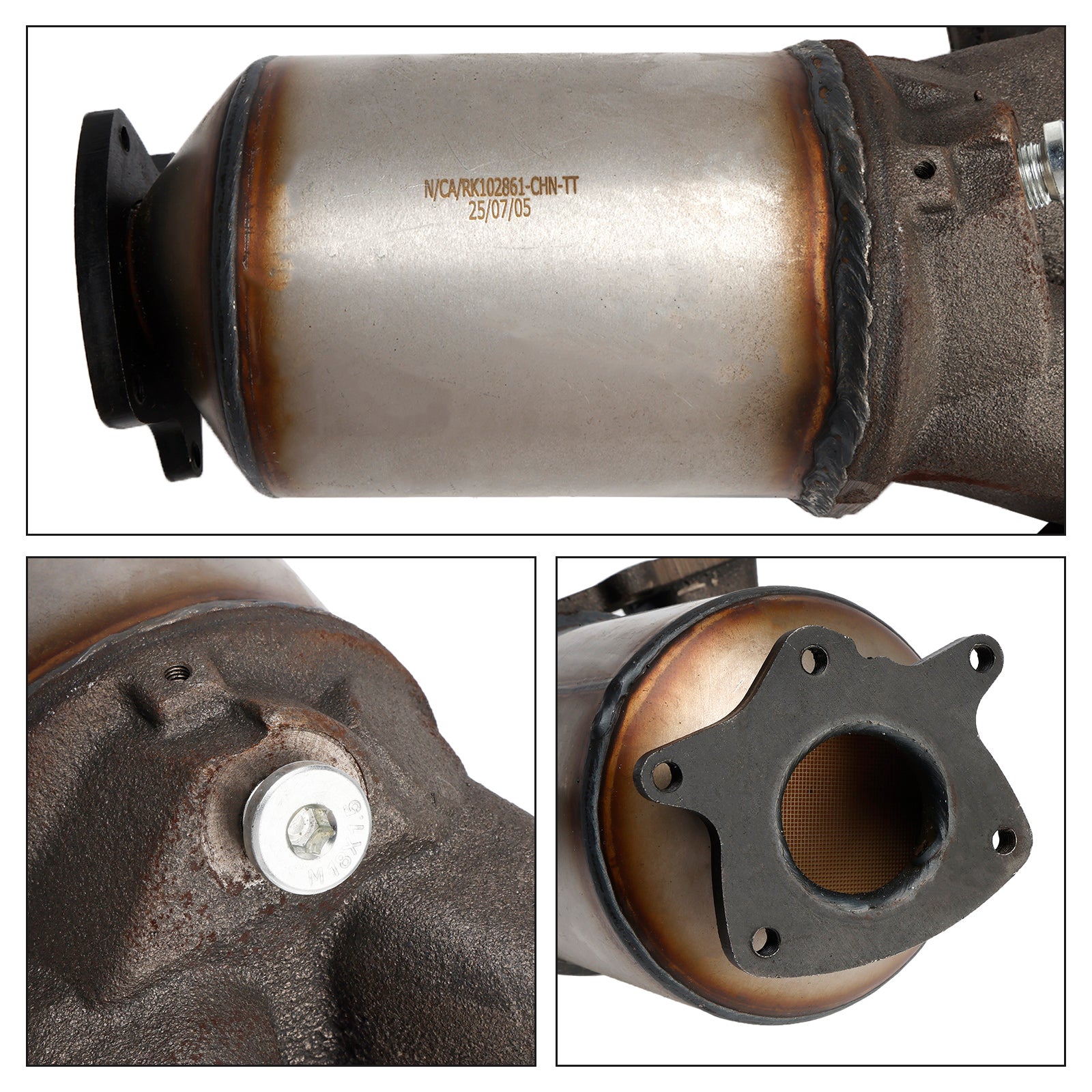 09/2003-up Opel ASTRA G Coupe (T98) 1.8 16V (F07) Manifold Catalytic Converter 850062 BM91021H