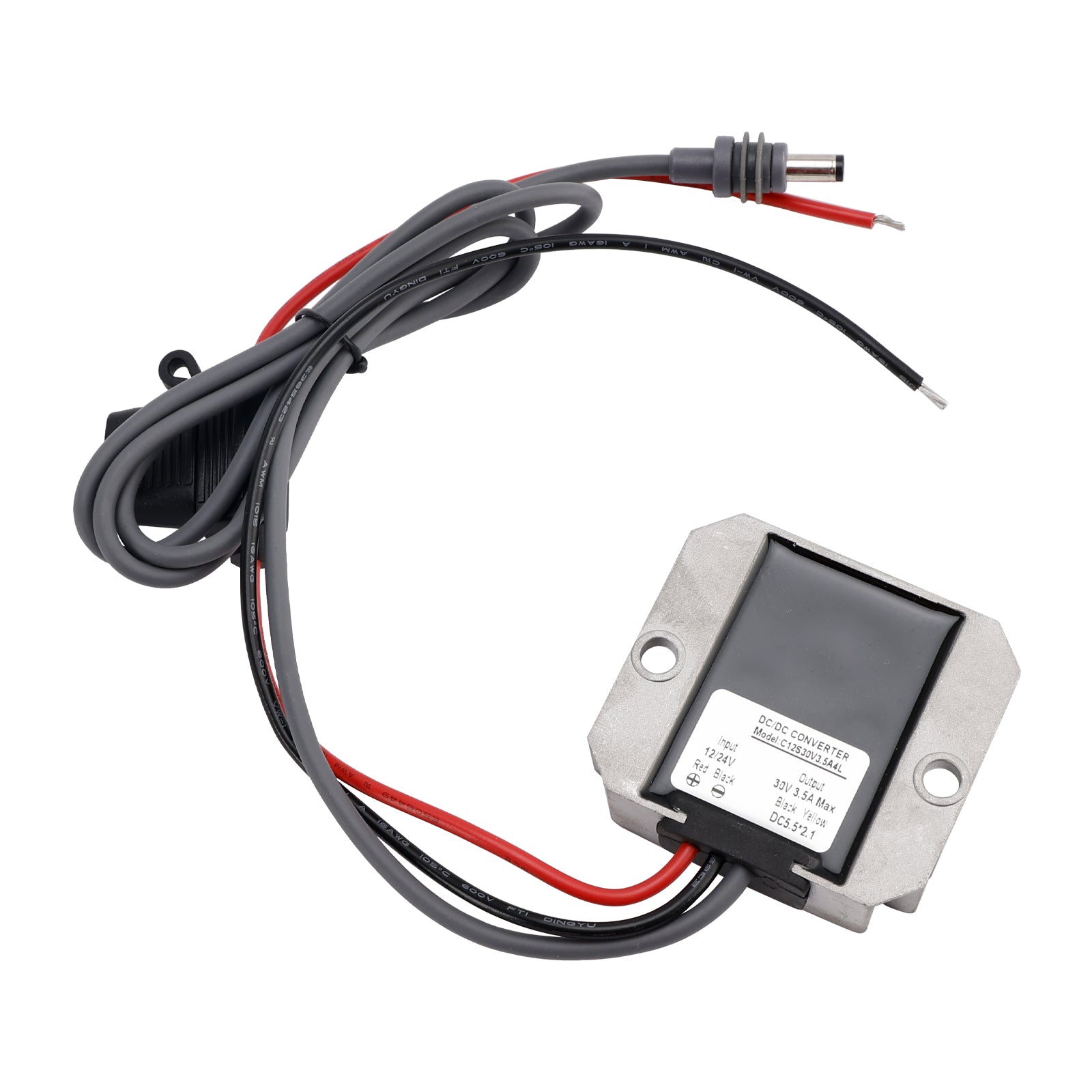 12V/24V To 30V 3.5A 105W Mini Power Supply Boost Conversion With Fuse