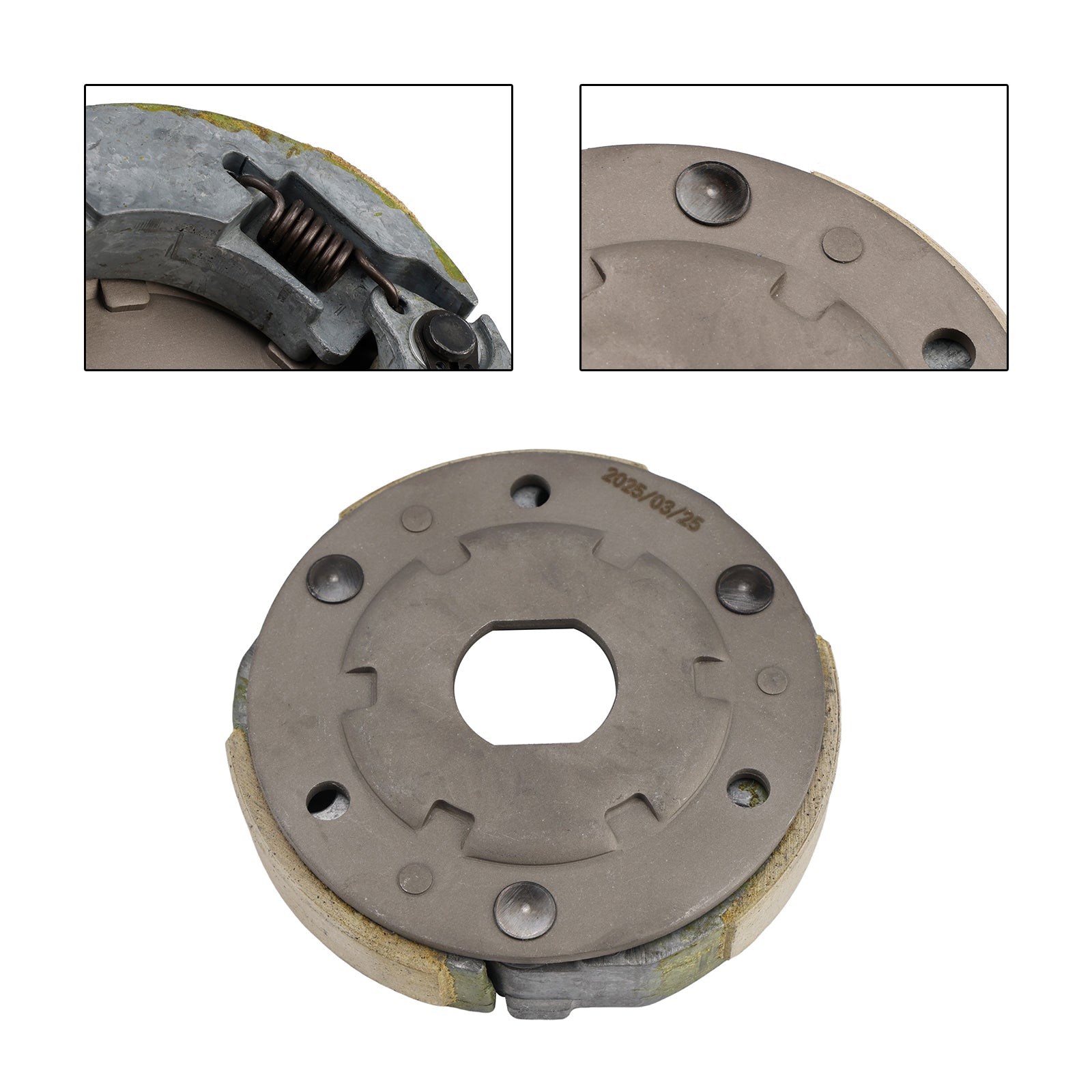 22350-201-000 Clutch Weight Shoes Carrier Assy For Adly Atv 50 Noble Panther