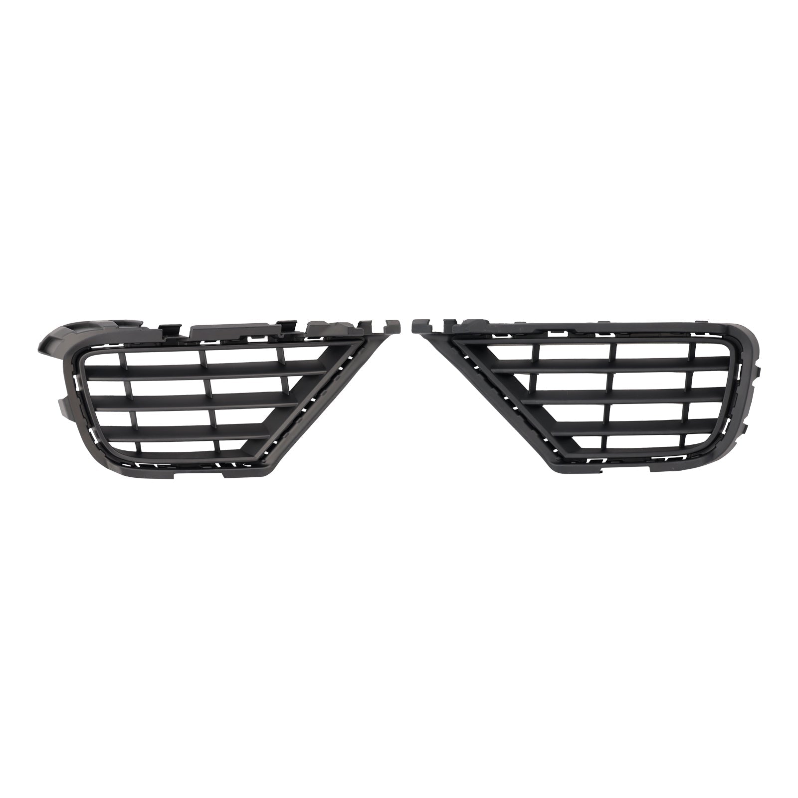 thumbnail image 2 of Front Lower Center Grille With Chrome Stripes For 2015-2017 VW Touareg Direct Fit 2 of 6
