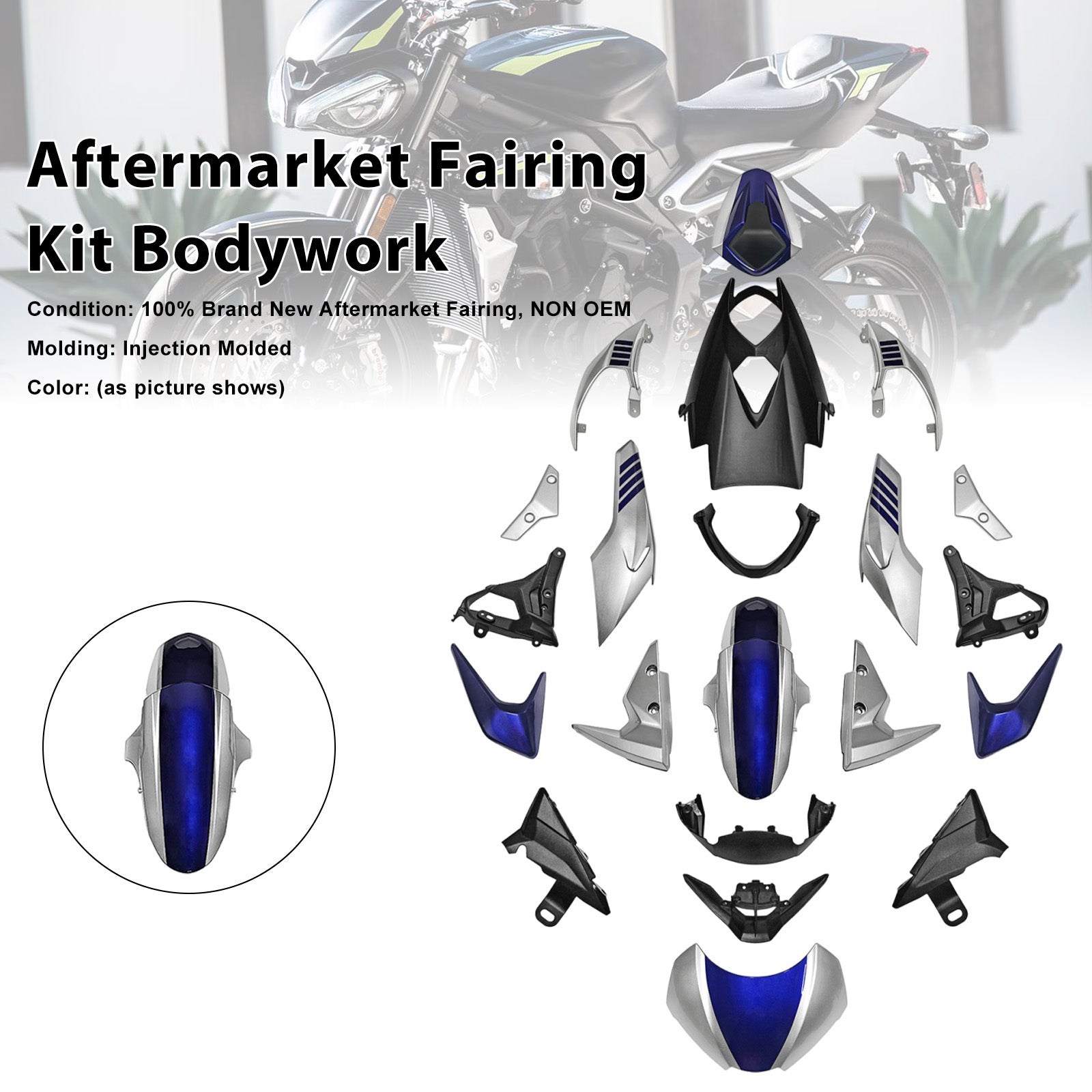 2020-2022 for Street Triple 765 R/RS Injection Bodywork Fairing Kit