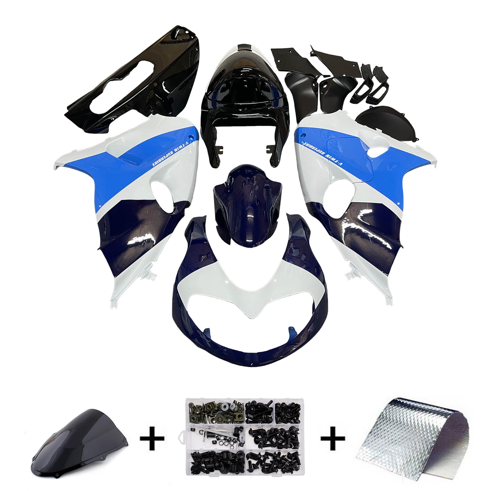 Injection Fairing Kit Bodywork Plastic ABS For Suzuki TL1000R 1998-2003