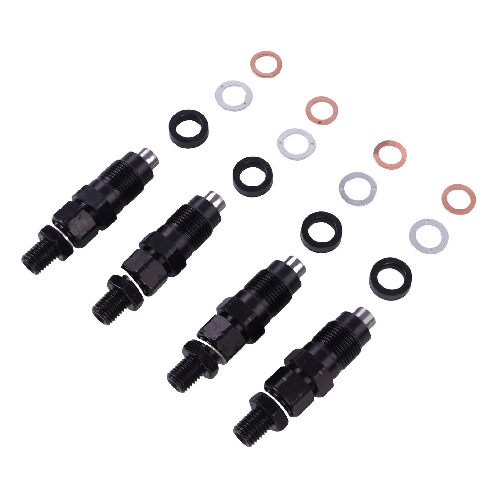 4Pcs Fuel Injector For Toyota 3L Hilux Hiace 2.8L Engine 23600-59105