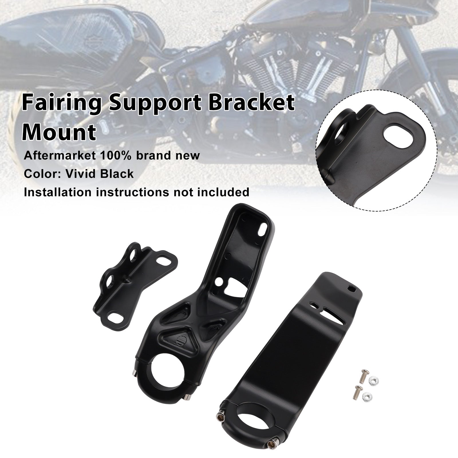 2022-2025 Low Rider ST FXLRST Fairing Support Bracket Mount Kit