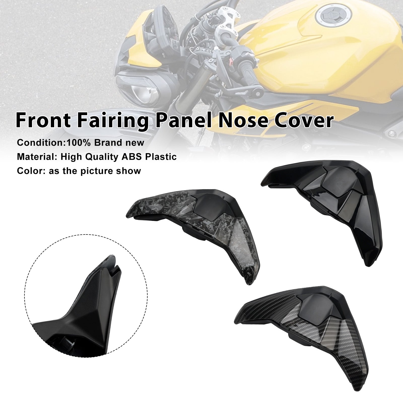 2023-2025 Street Triple 765 R/RS Front Fairing Panel Nose Cover