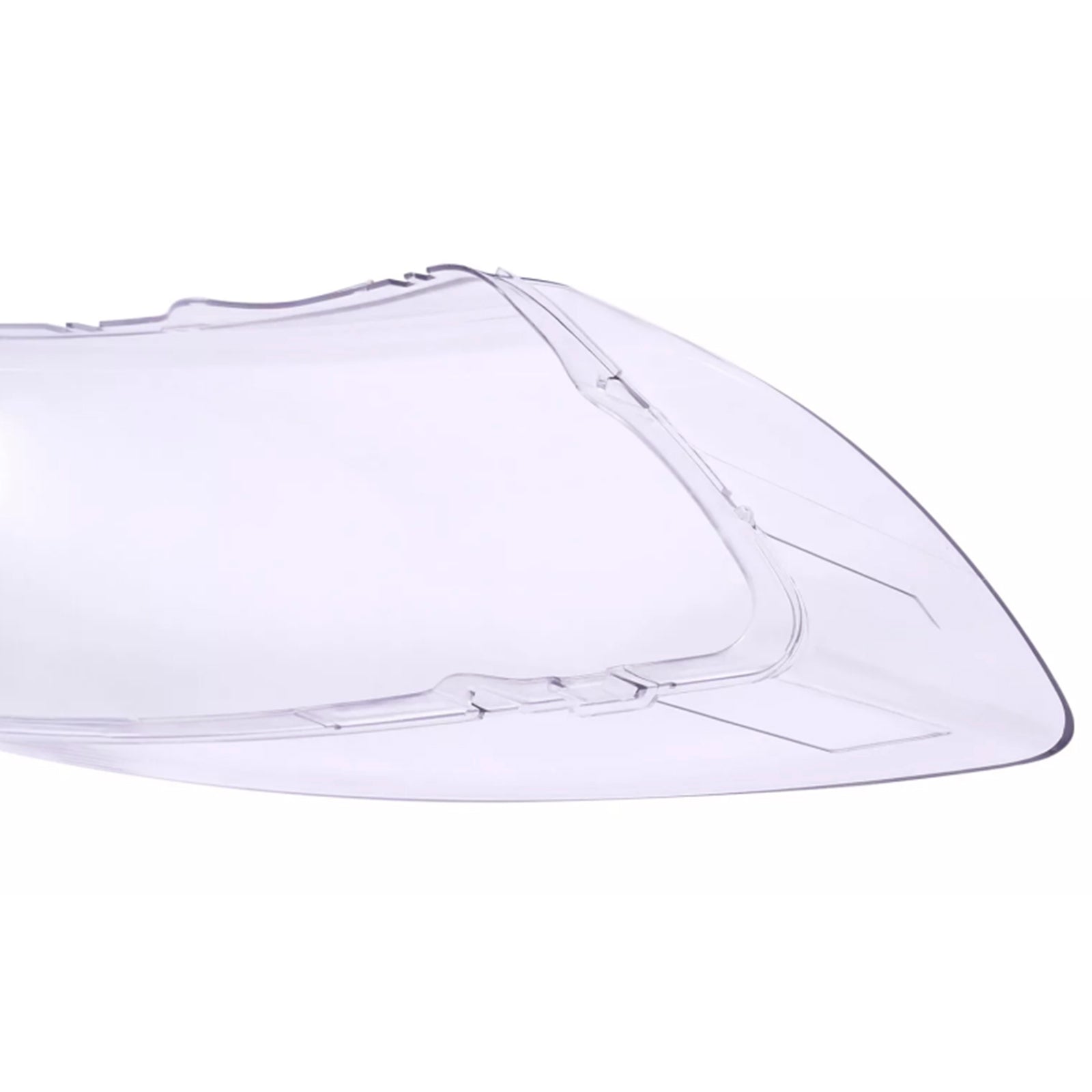 2PCS Front Headlight Glass Clear Cover For Audi Q7 2006-2015