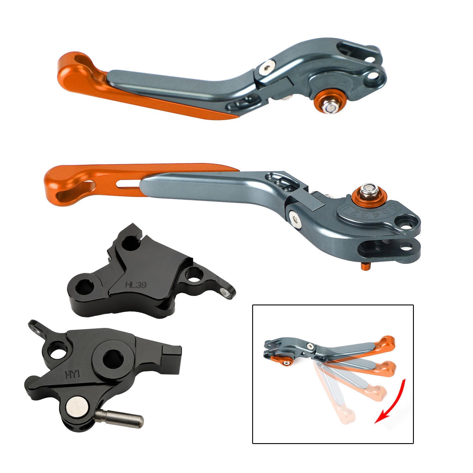 Adjustable Clutch Brake Lever fit for CFMOTO 700CL-X Heritage 2021-2024