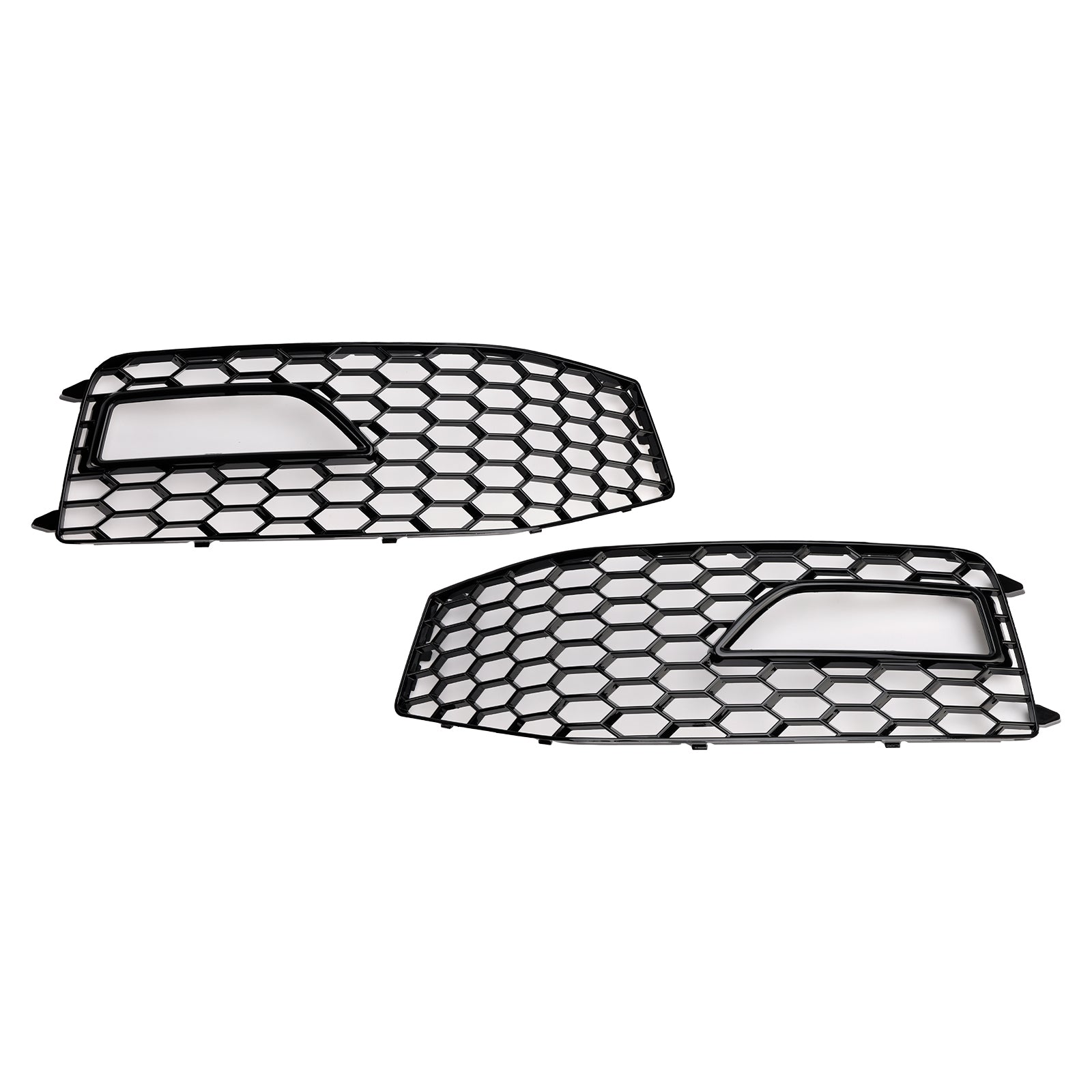 2013-2015 Audi A4 S-line S4 2PCS Bumper Fog Light Lamp Cover Grille Grill