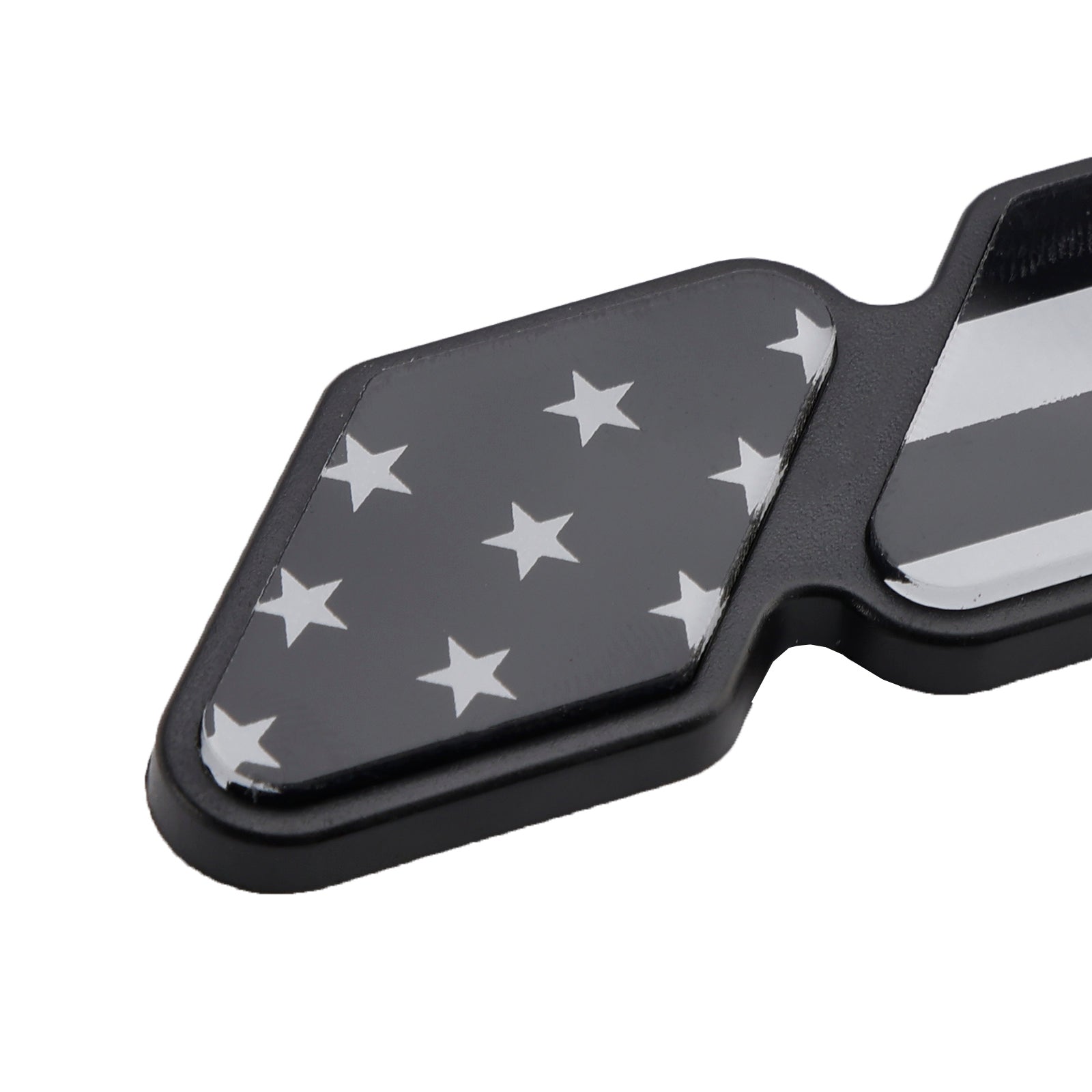 Toyota Tacoma TRD Tundra RAV4용 3색 그릴 배지 엠블럼 자동차 액세서리