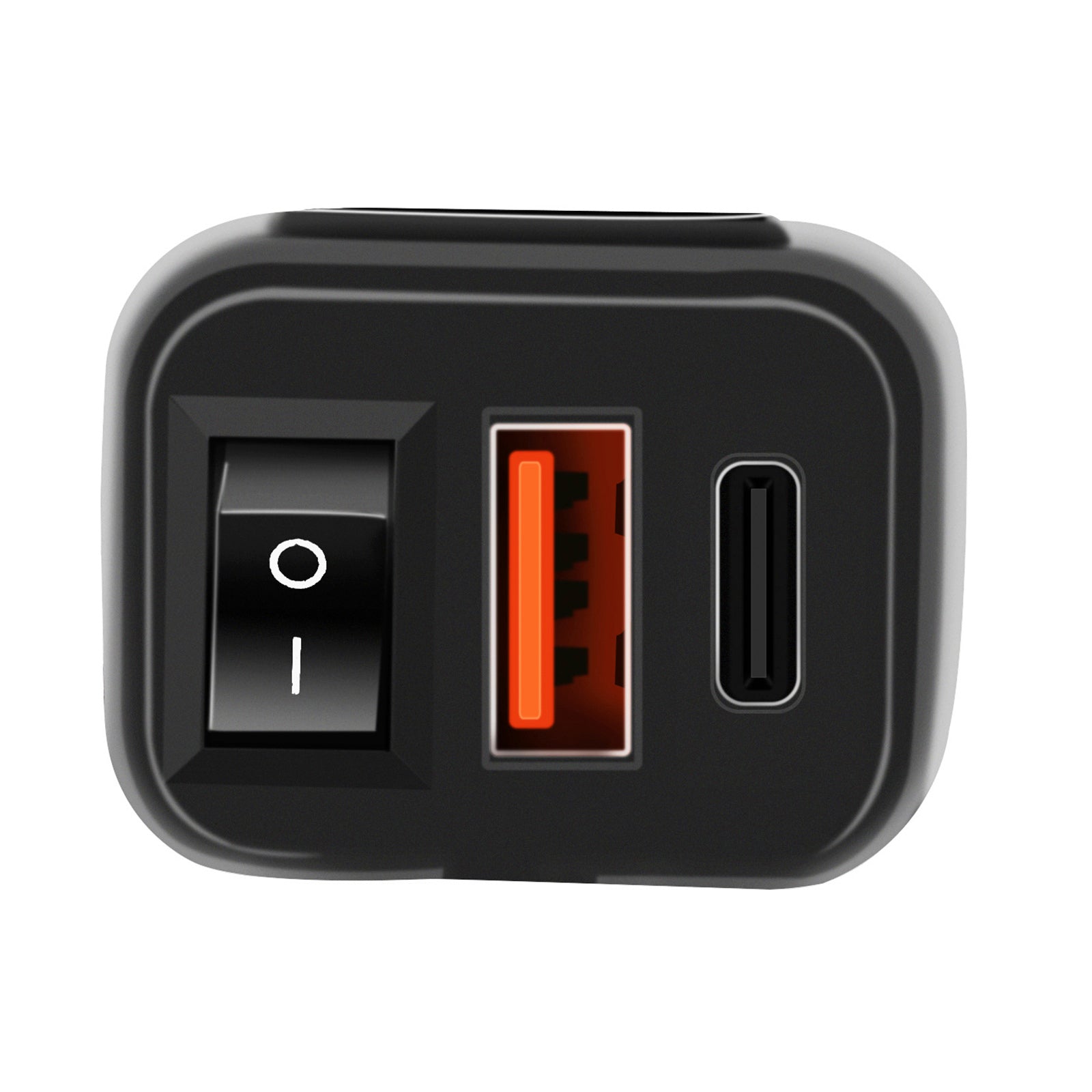 Motorcycle USB Super Fast Charger Handlebar Holder PD+QC3.0 Tpye-C Power Adapter