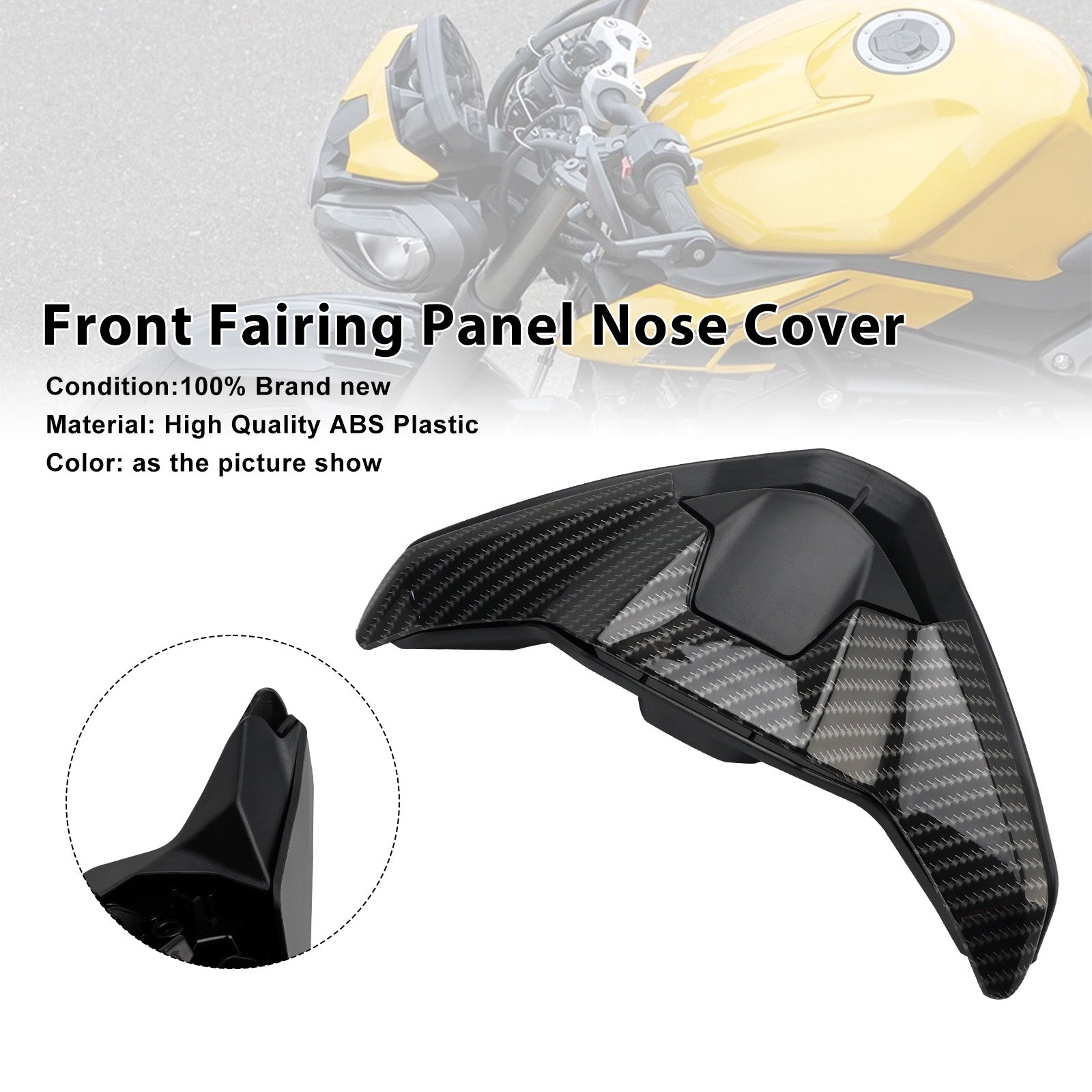 2023-2025 Street Triple 765 R/RS Front Fairing Panel Nose Cover