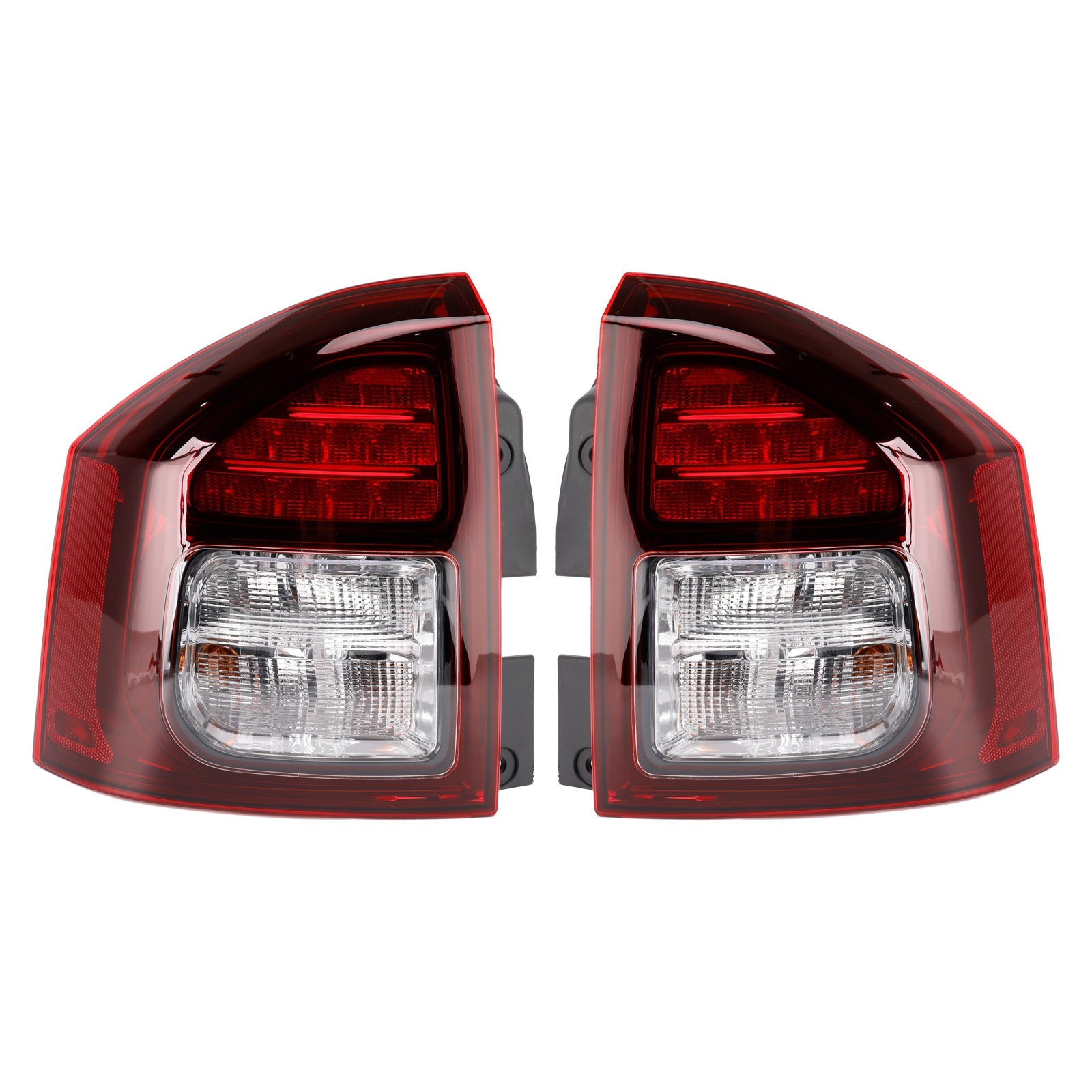 Left+Right Rear Tail Light Rear Lamp Assembly For Jeep Compass 2014-2017