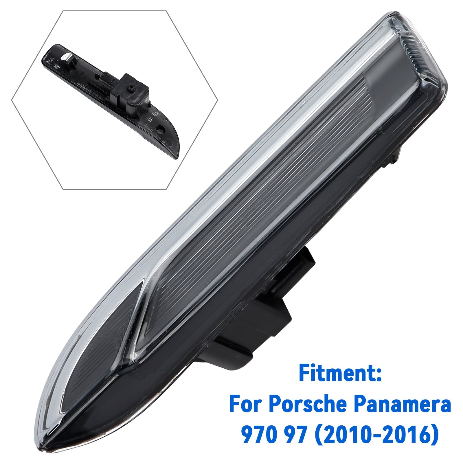 2010-2016 Porsche Panamera 970 Left Front Fender Turn Signal Light Lamp 97063104301
