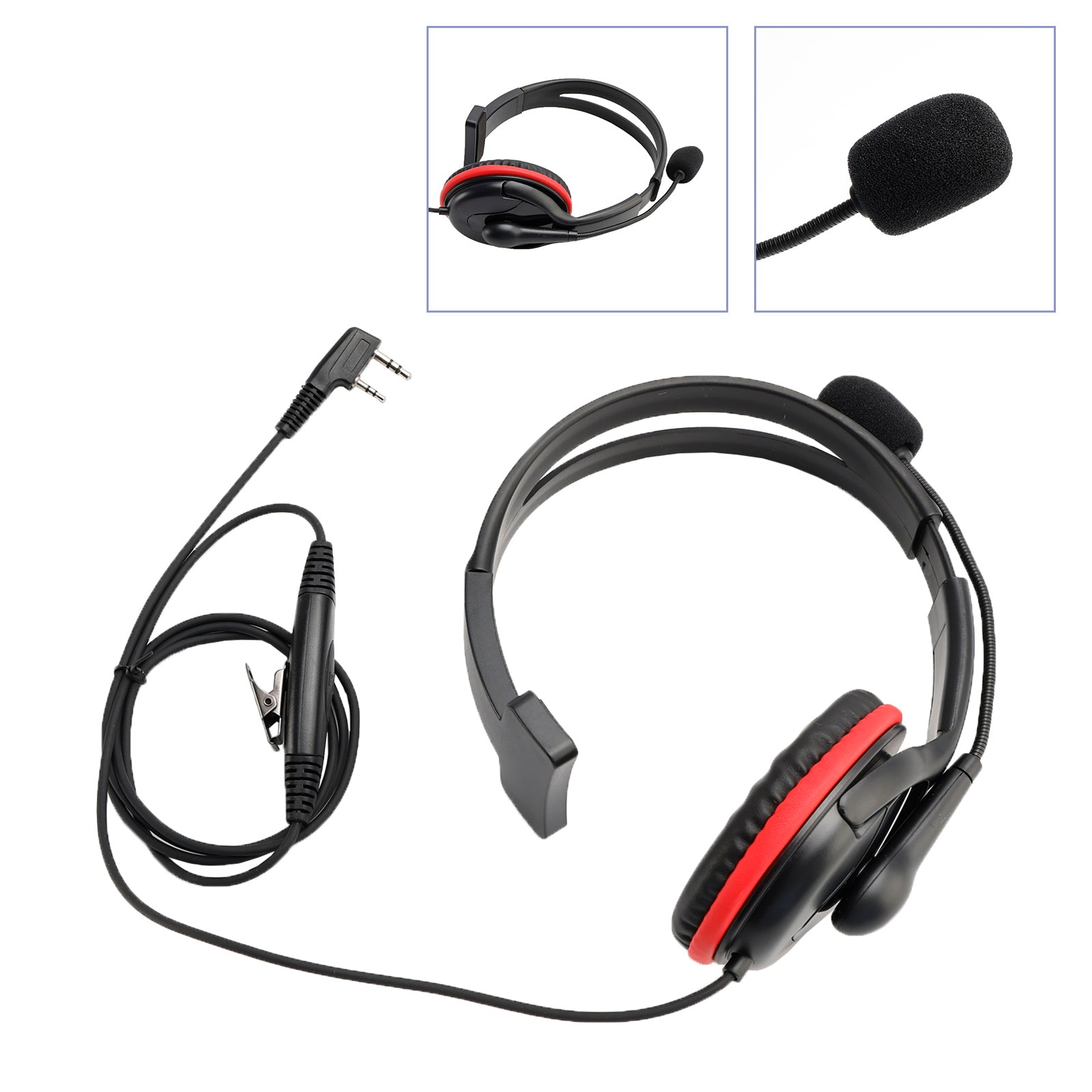 K-300-918 Single Sided Headphone For TK-240 TH-F7 TK-3178 KG669 TG-2AT LT-3288