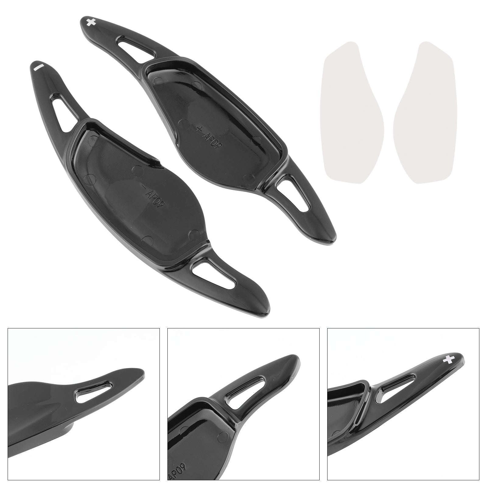 Steering Wheel Paddle Shifter Extensions For BMW G20 G21 G30 G31 F40 F22 Black
