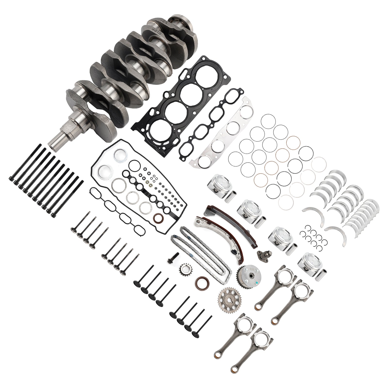 2000-2005 TOYOTA CELICA GT 1.8L Engine Rebuild Overhaul Kit 1ZZ-FE 11071-22010 13401-22020 Generic